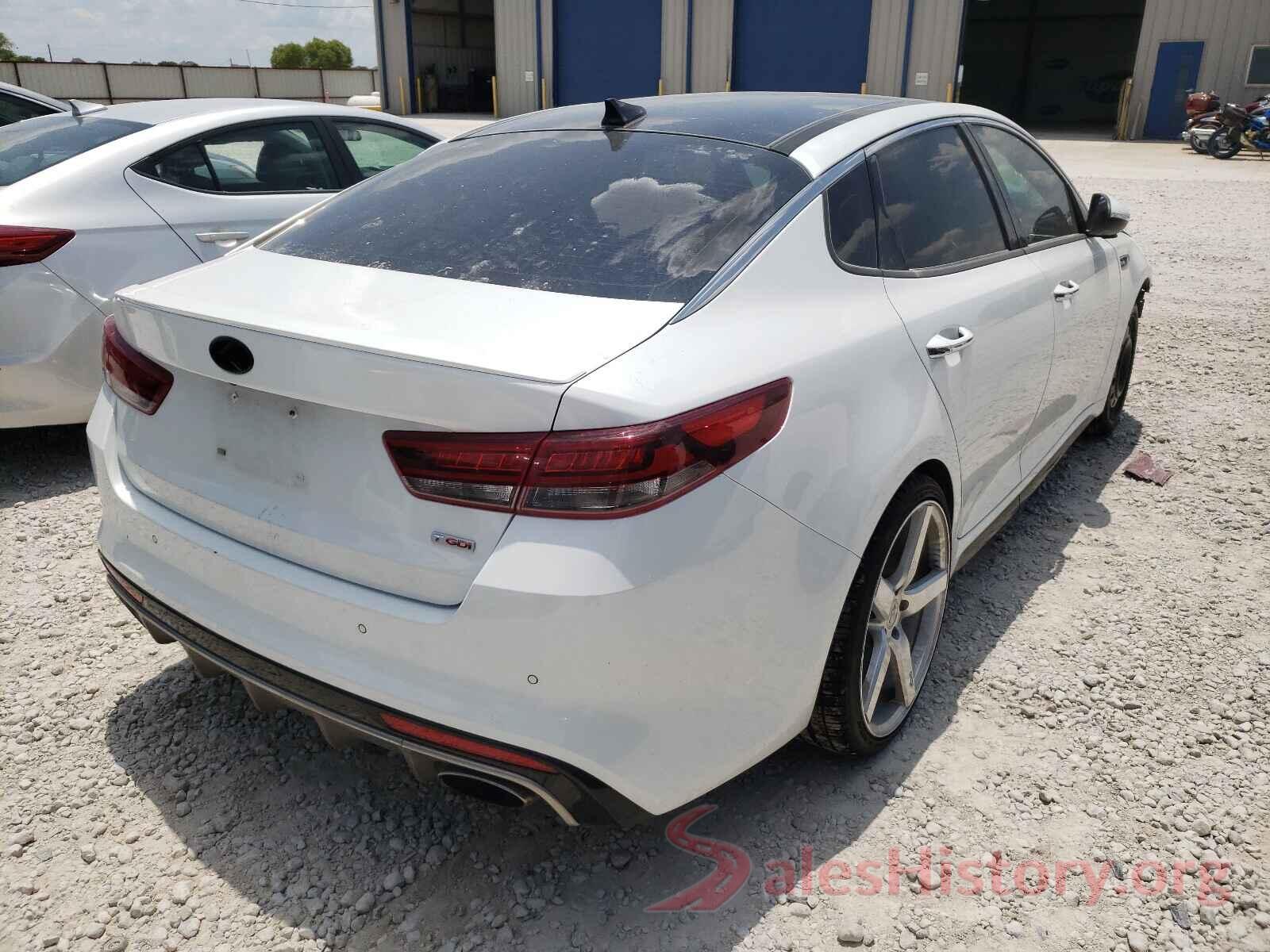 5XXGW4L2XGG027393 2016 KIA OPTIMA