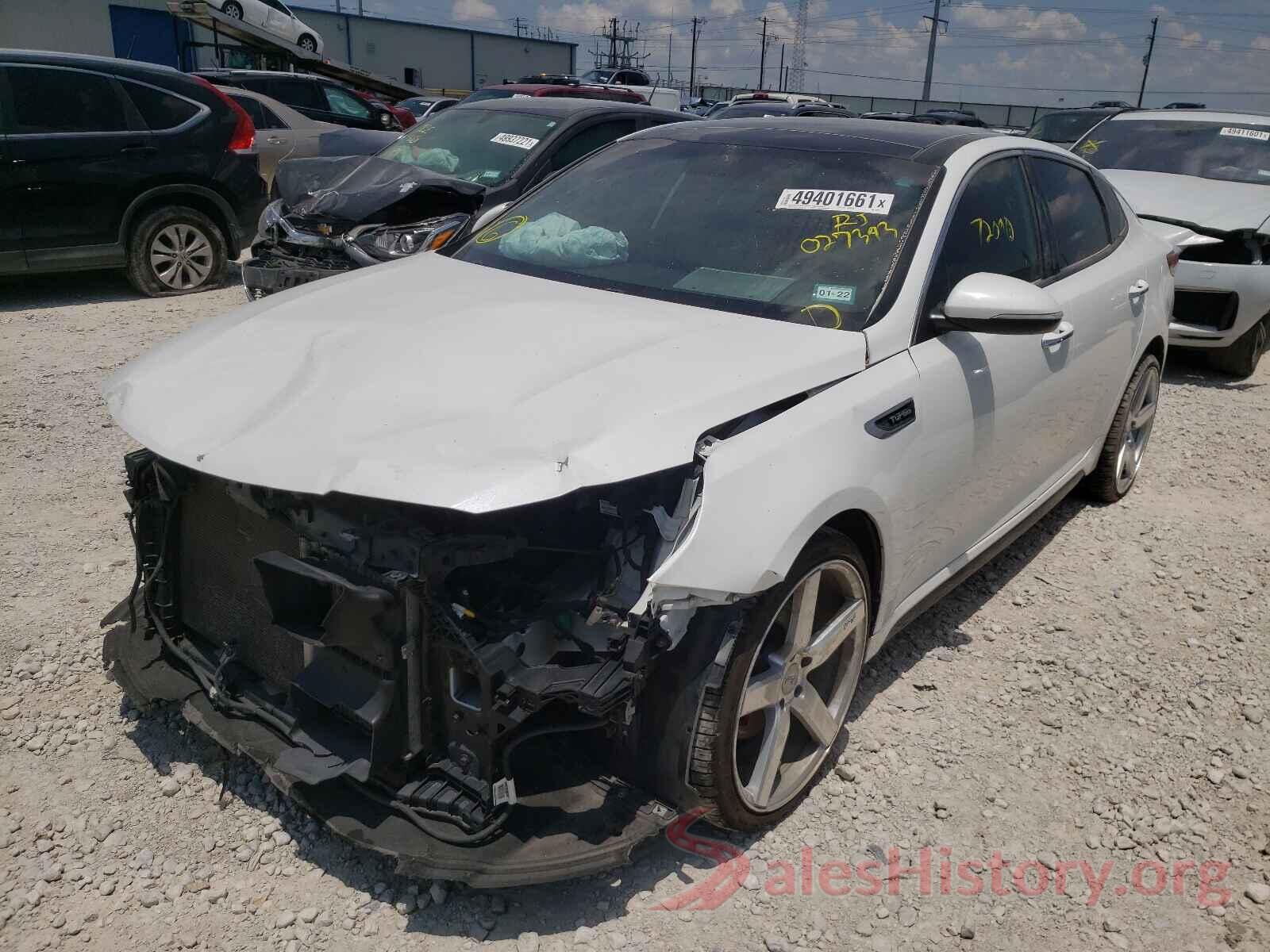 5XXGW4L2XGG027393 2016 KIA OPTIMA