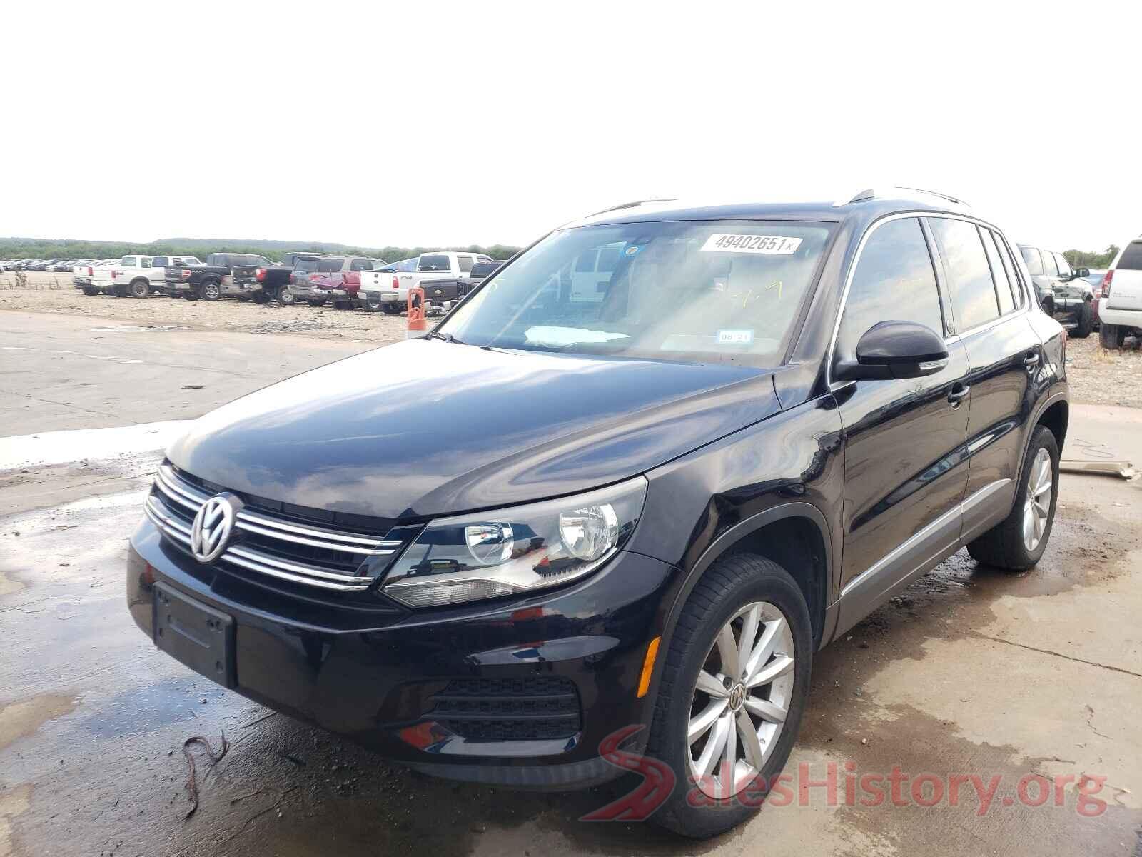 WVGSV7AX8HW505951 2017 VOLKSWAGEN TIGUAN