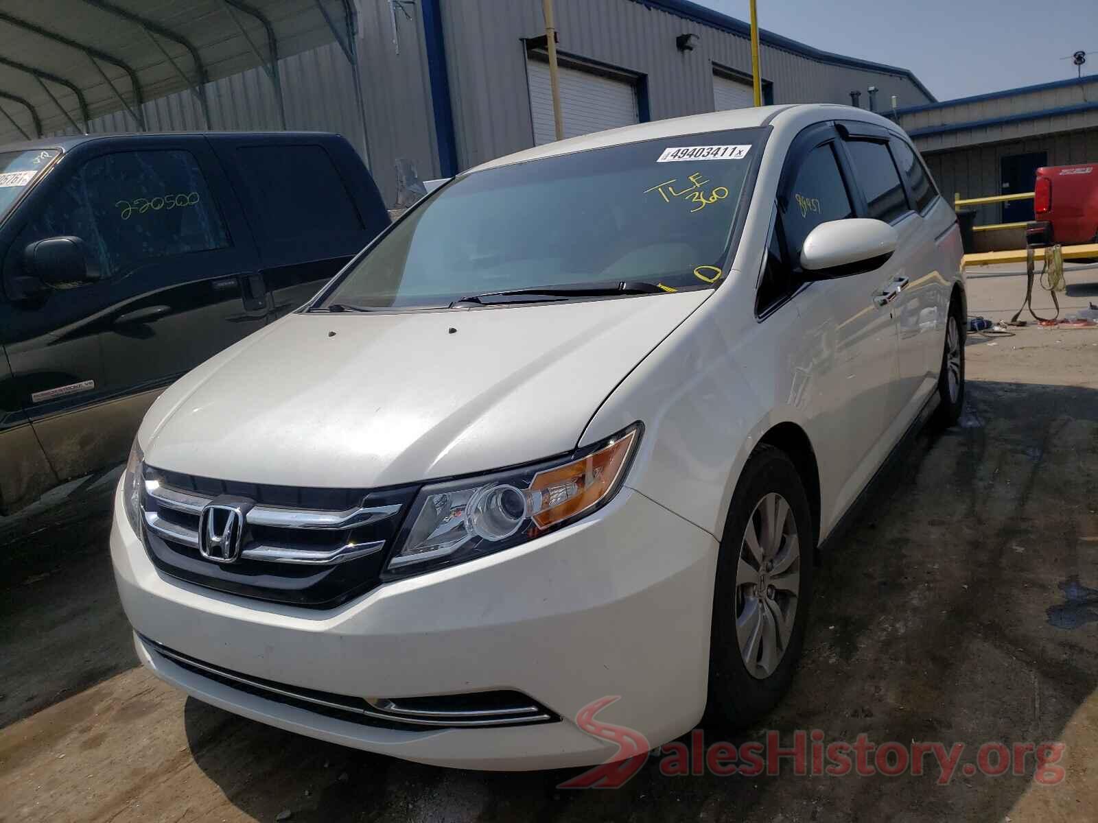 5FNRL5H42GB122292 2016 HONDA ODYSSEY