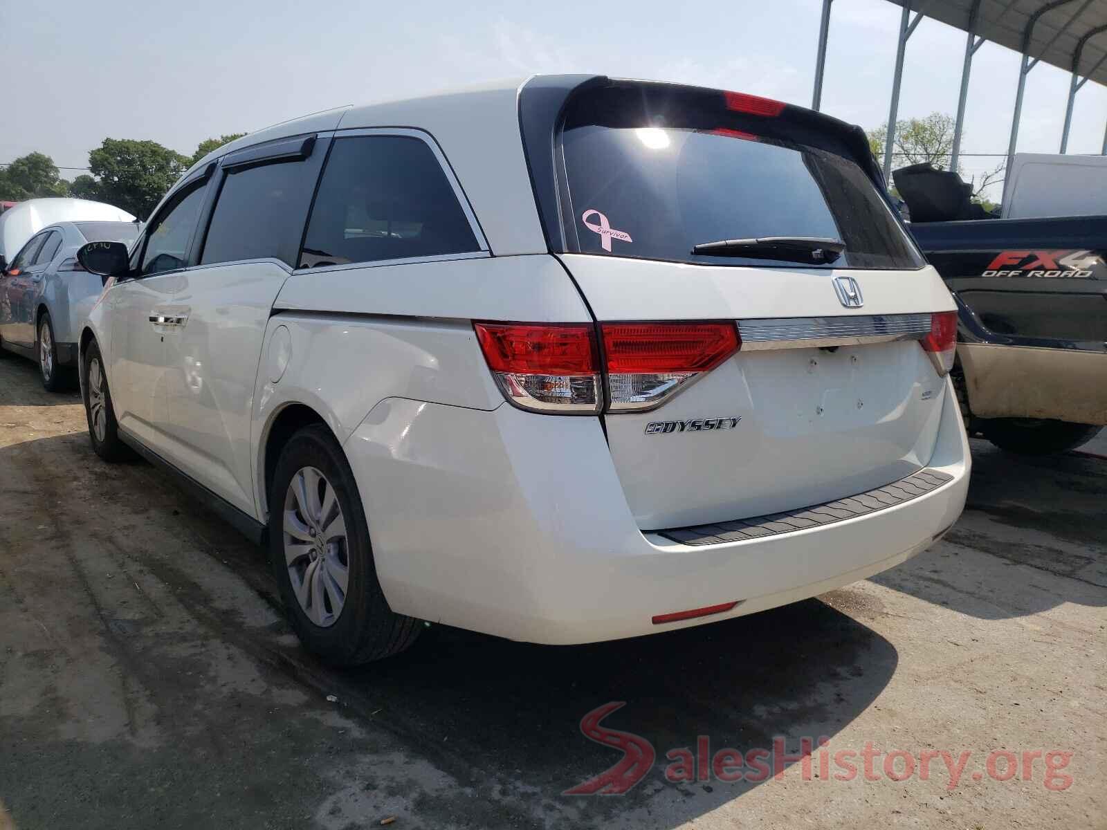 5FNRL5H42GB122292 2016 HONDA ODYSSEY