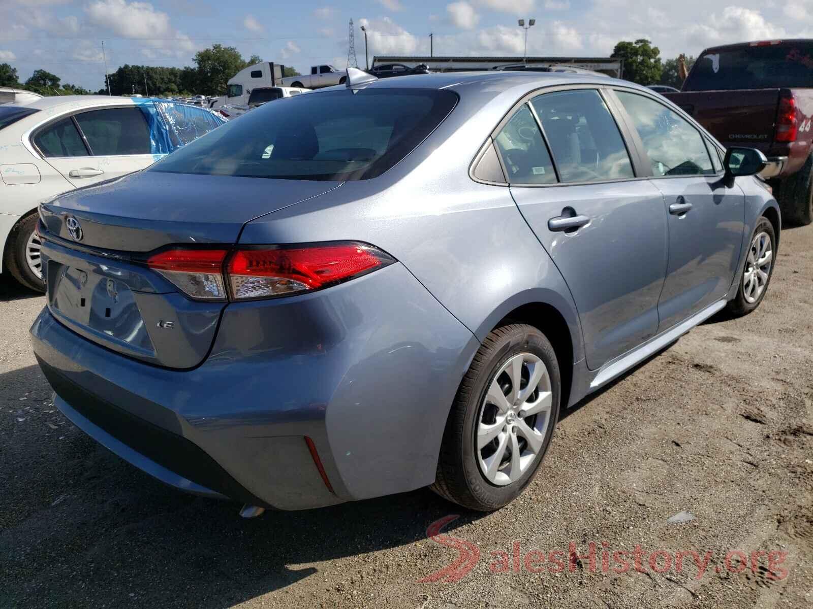 5YFEPMAE9MP200258 2021 TOYOTA COROLLA