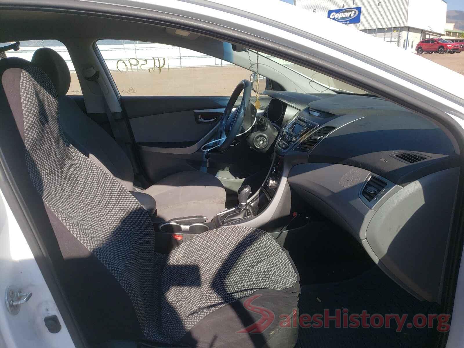 5NPDH4AE8GH787174 2016 HYUNDAI ELANTRA