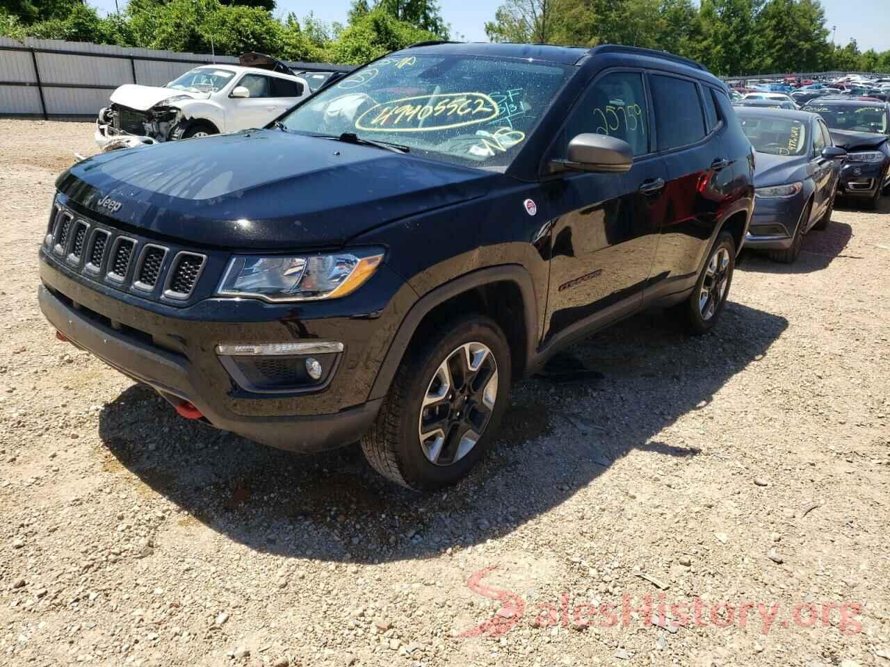 3C4NJDDB5JT419259 2018 JEEP COMPASS