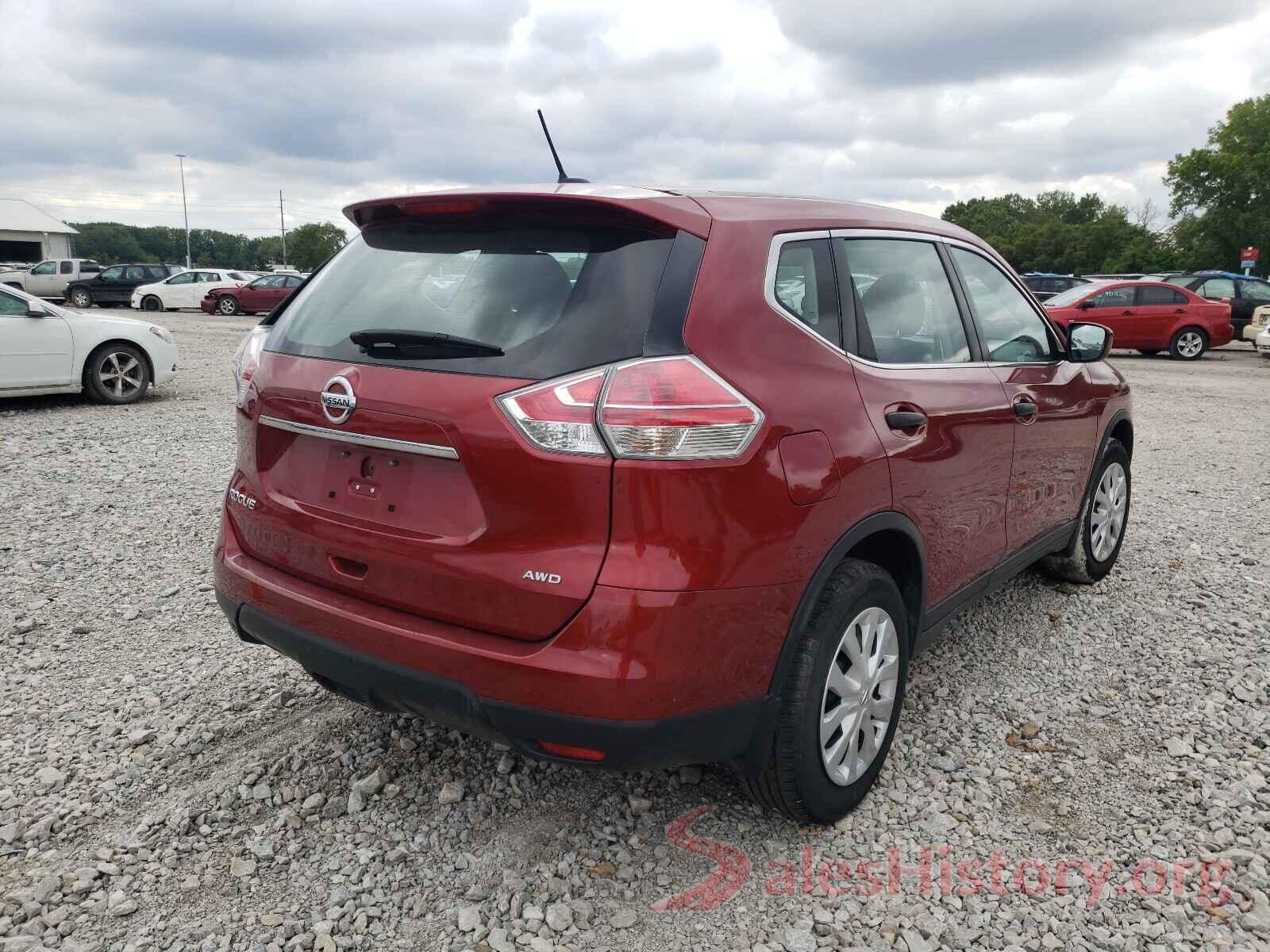 KNMAT2MV9GP593789 2016 NISSAN ROGUE