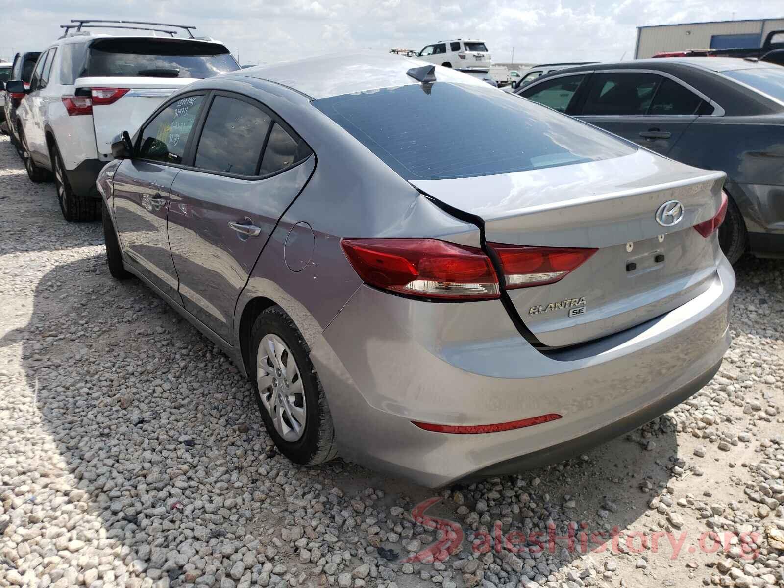 5NPD74LF2HH138724 2017 HYUNDAI ELANTRA