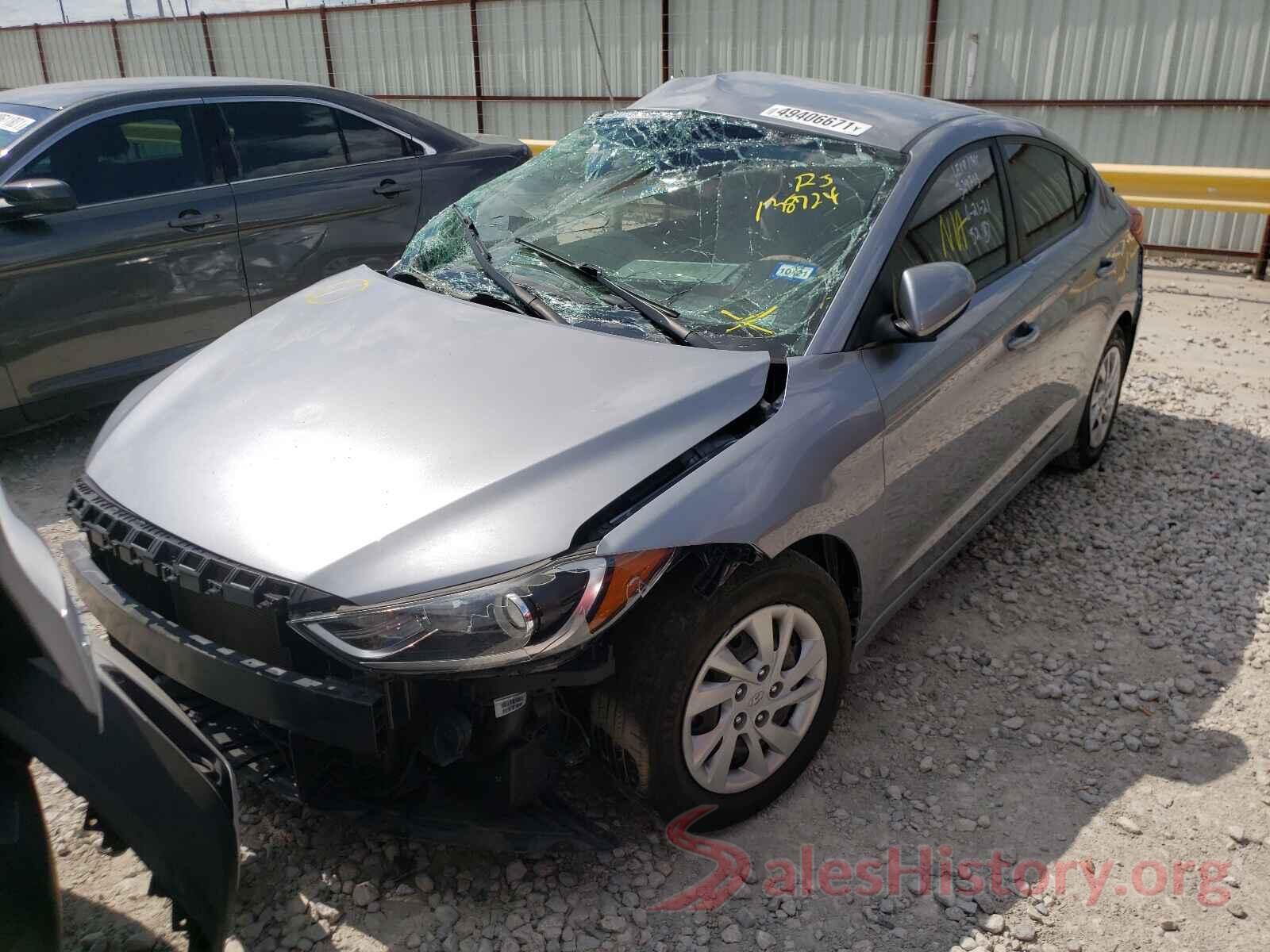 5NPD74LF2HH138724 2017 HYUNDAI ELANTRA