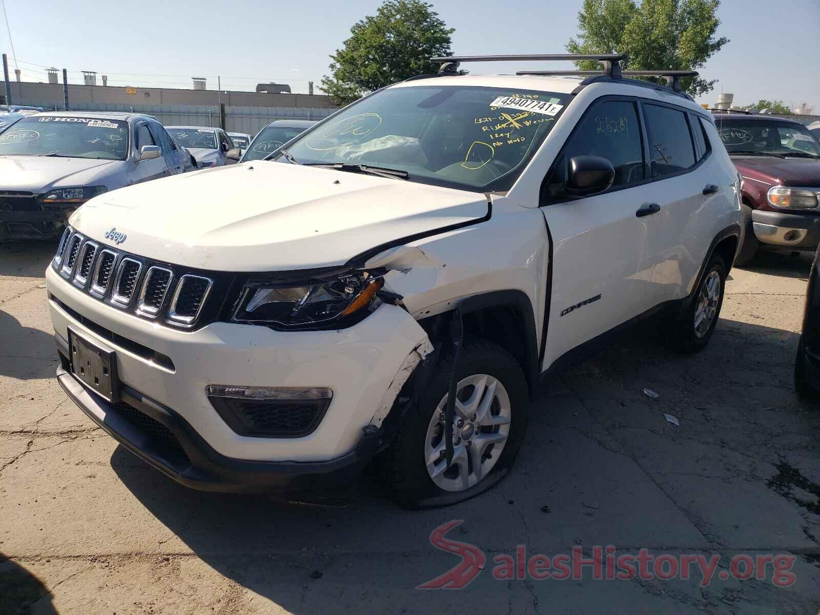 3C4NJDAB6JT126880 2018 JEEP COMPASS