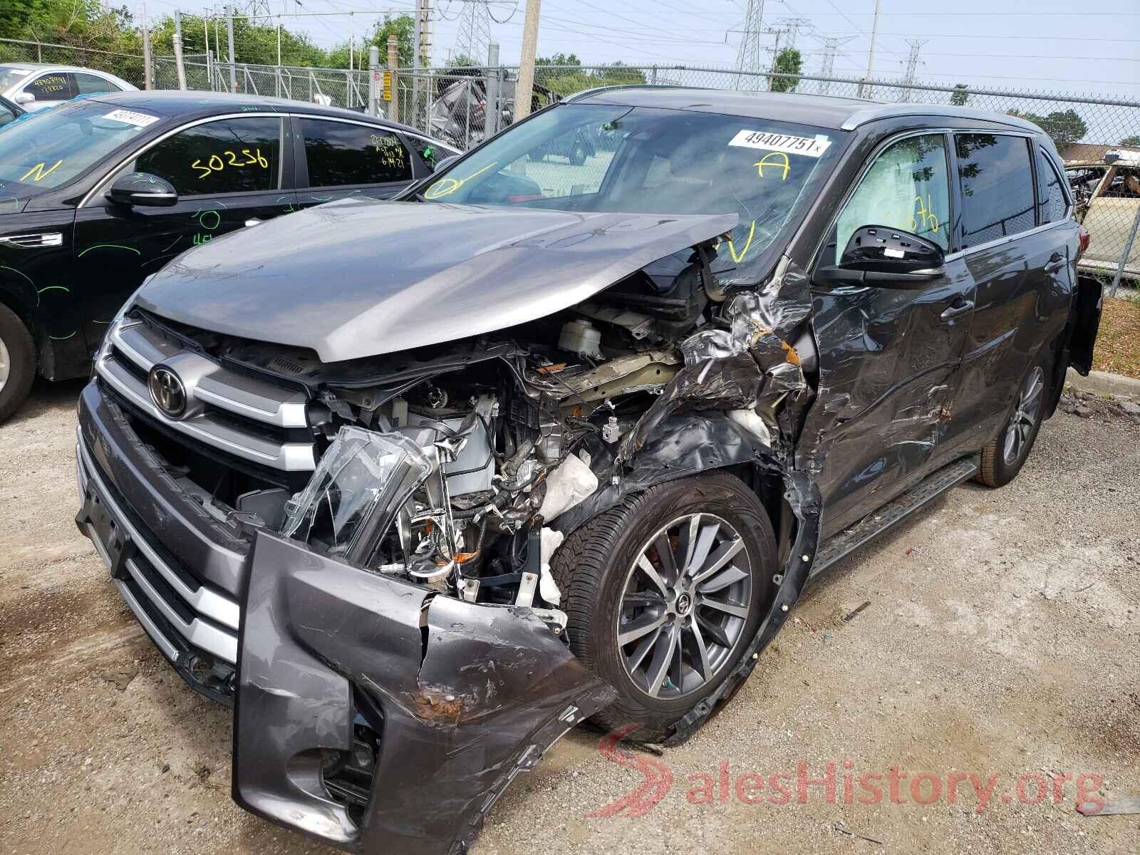 5TDJZRFH9JS526430 2018 TOYOTA HIGHLANDER