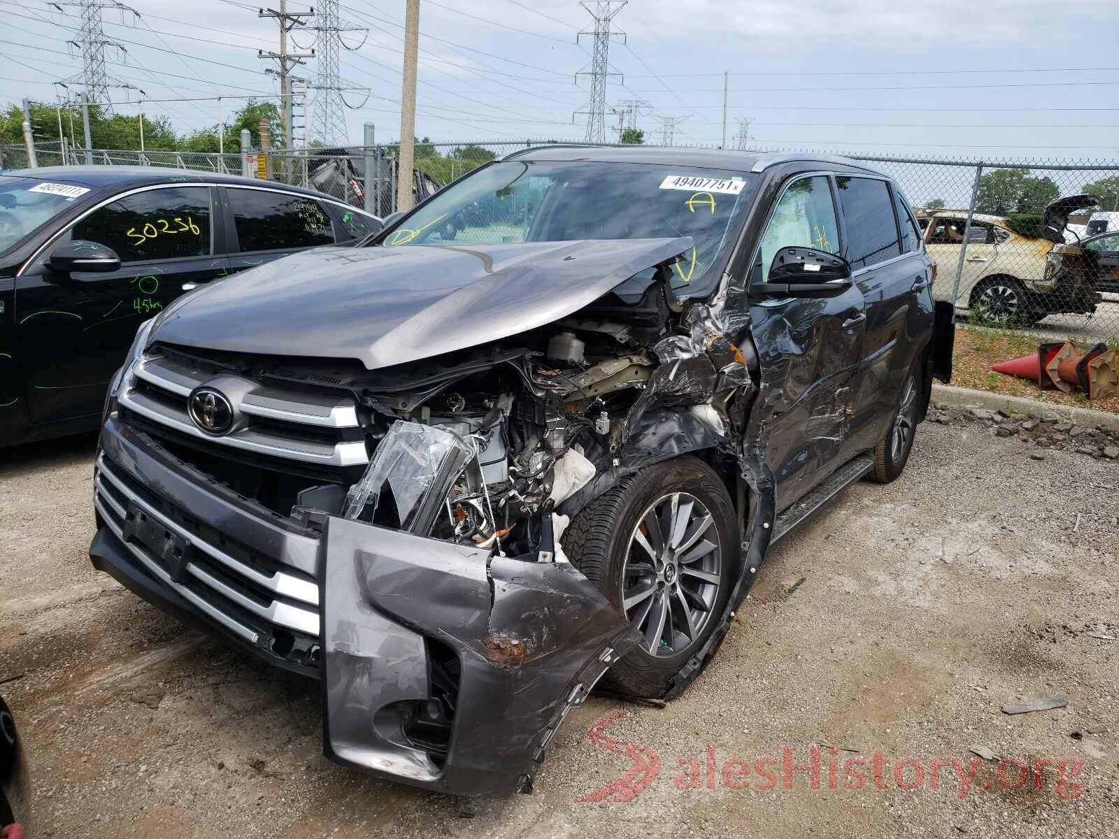 5TDJZRFH9JS526430 2018 TOYOTA HIGHLANDER