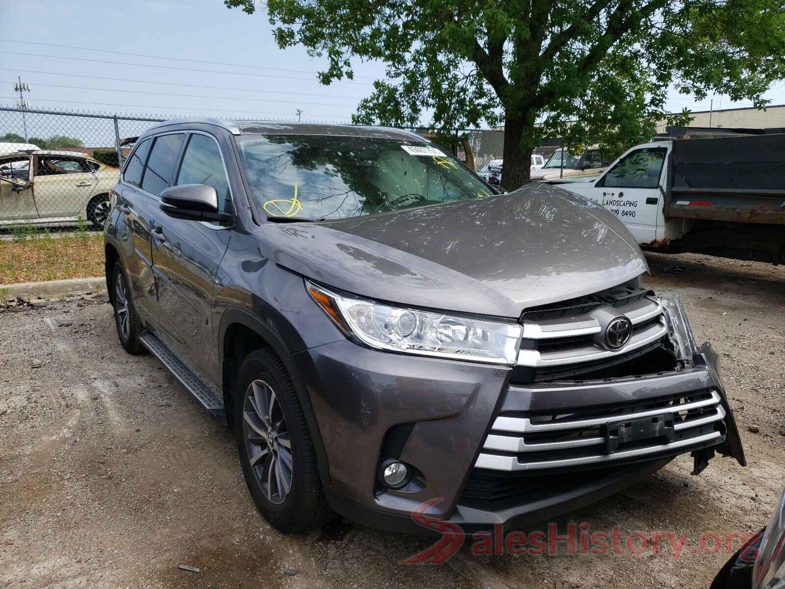 5TDJZRFH9JS526430 2018 TOYOTA HIGHLANDER