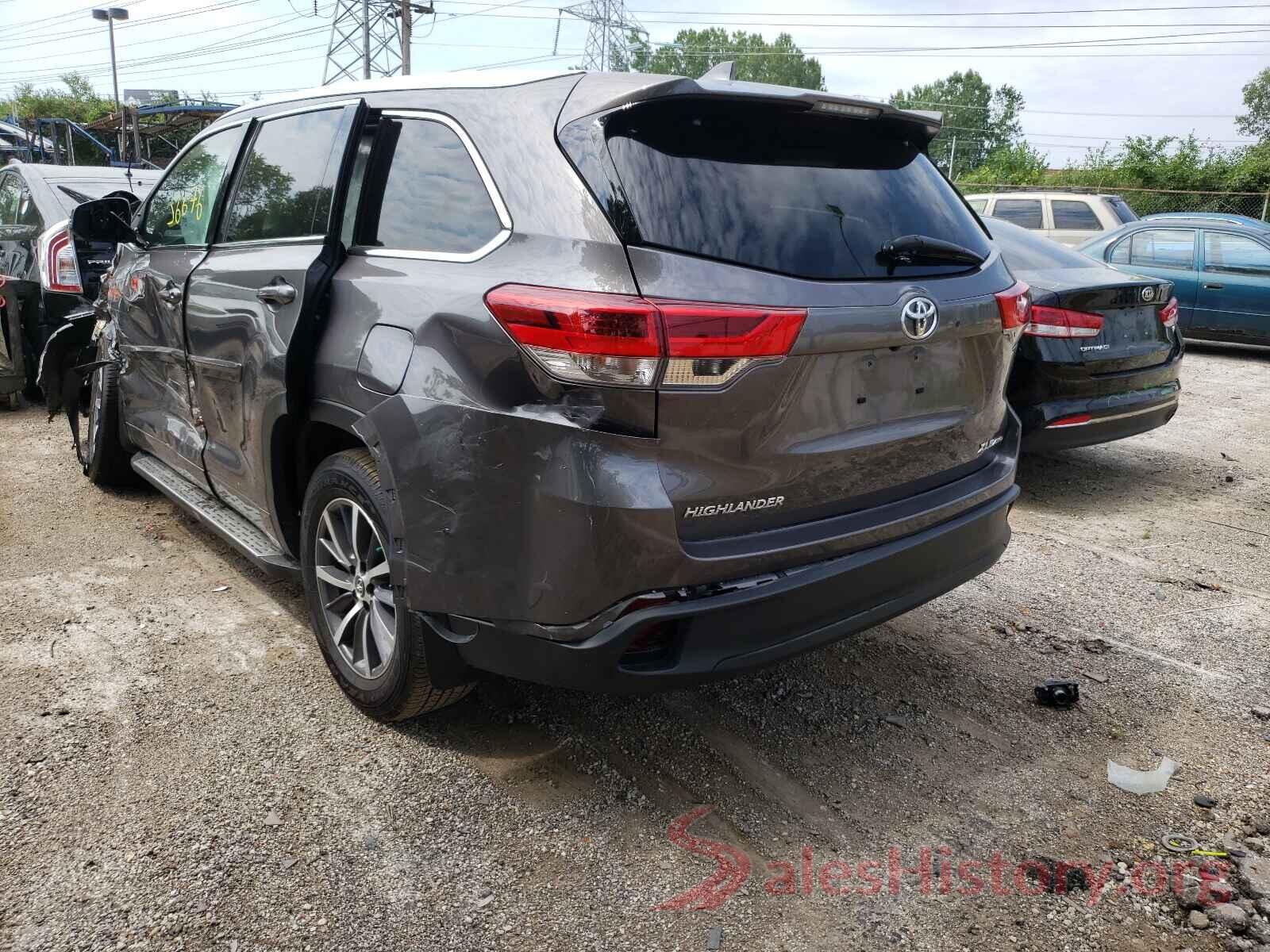 5TDJZRFH9JS526430 2018 TOYOTA HIGHLANDER