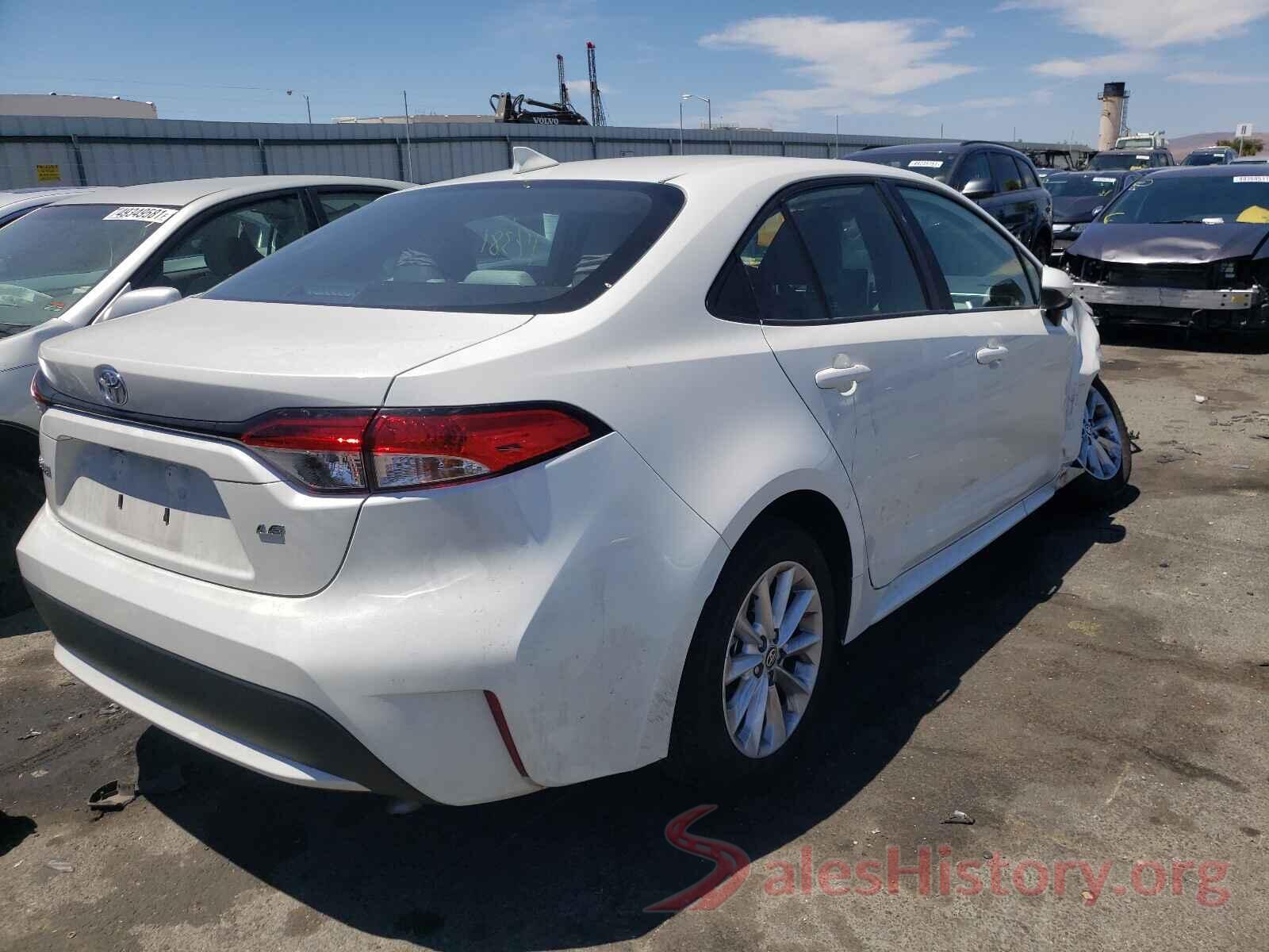 5YFVPRAE2LP142053 2020 TOYOTA COROLLA