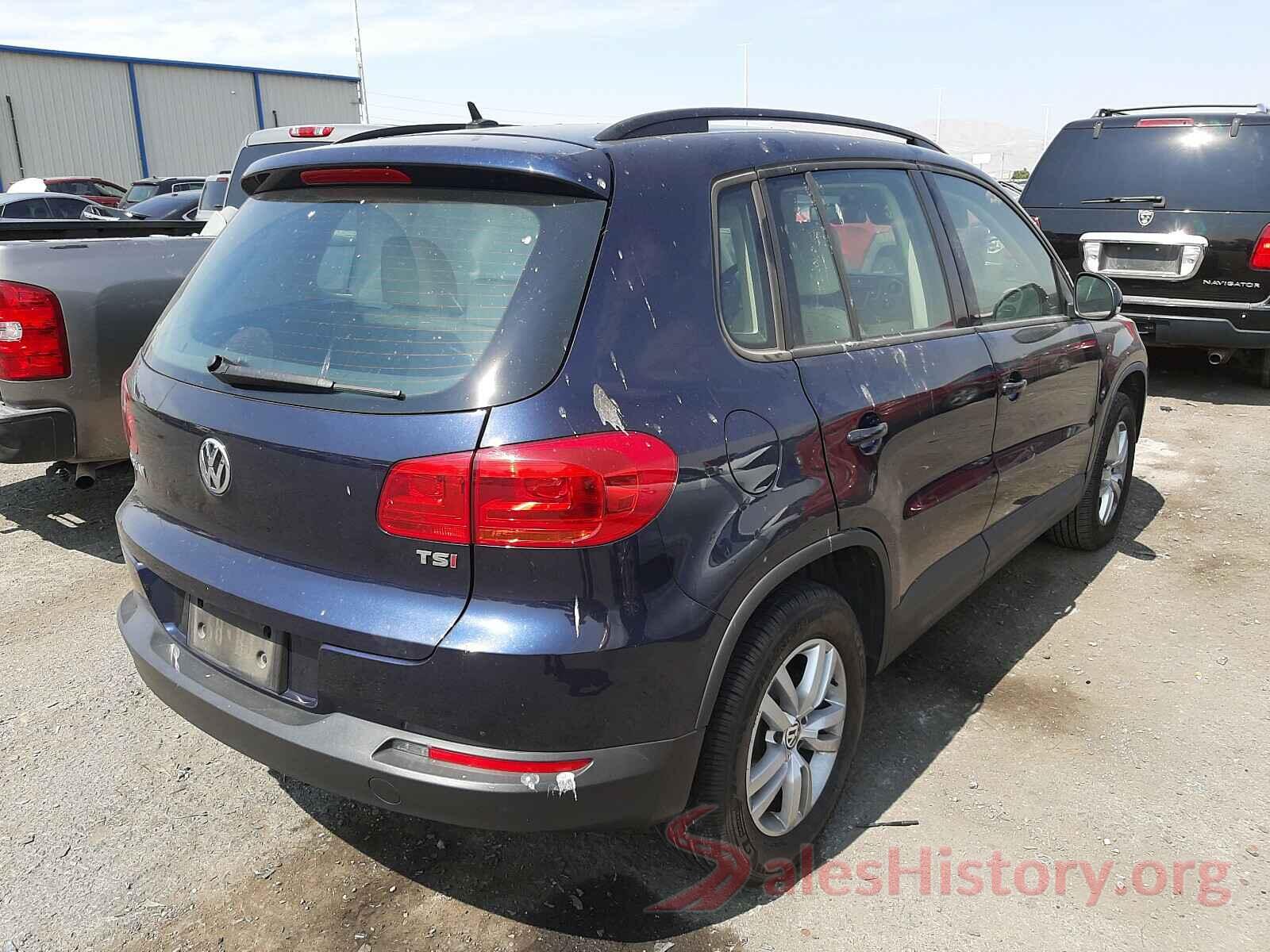 WVGAV7AXXGW601431 2016 VOLKSWAGEN TIGUAN