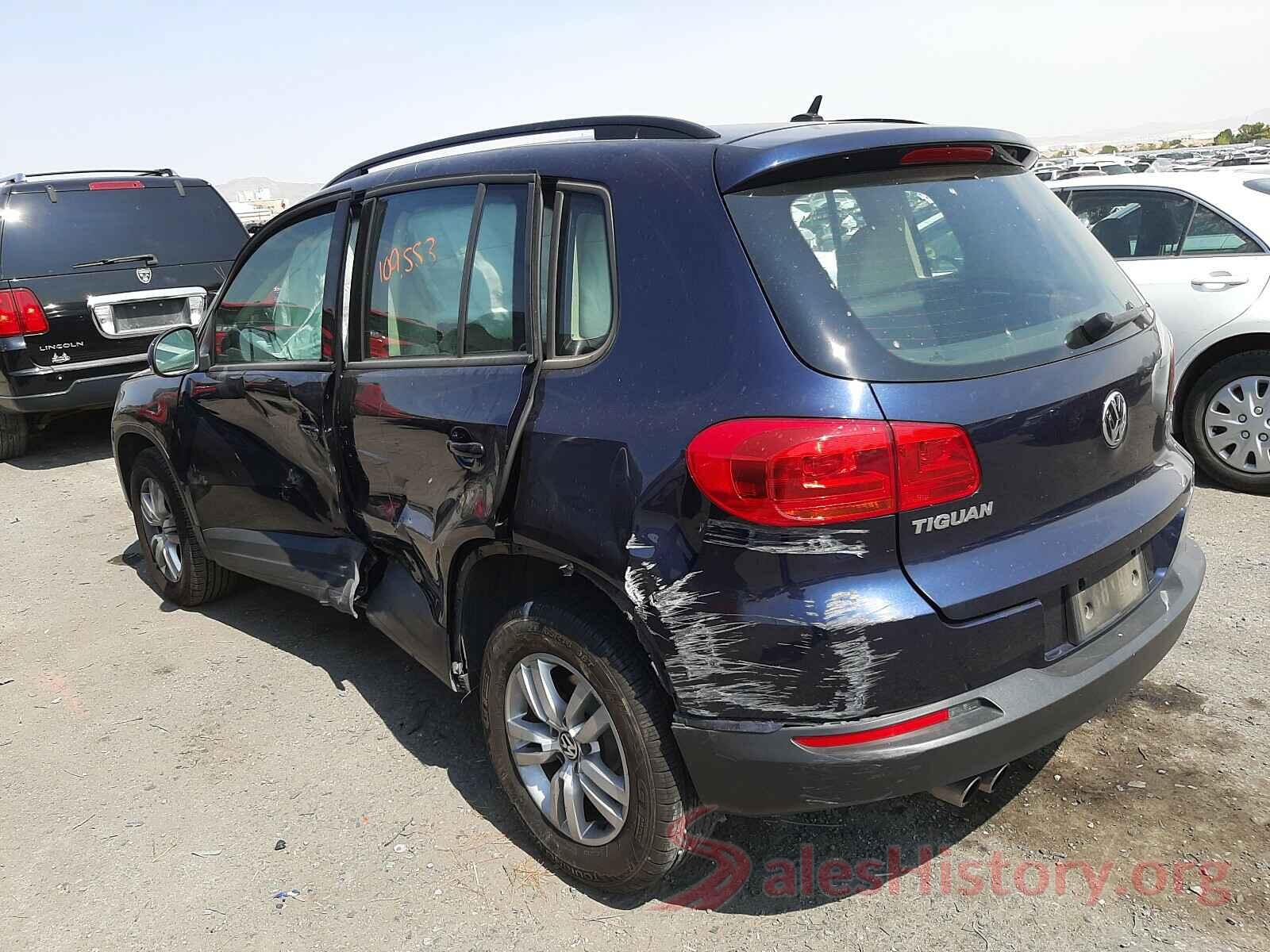 WVGAV7AXXGW601431 2016 VOLKSWAGEN TIGUAN