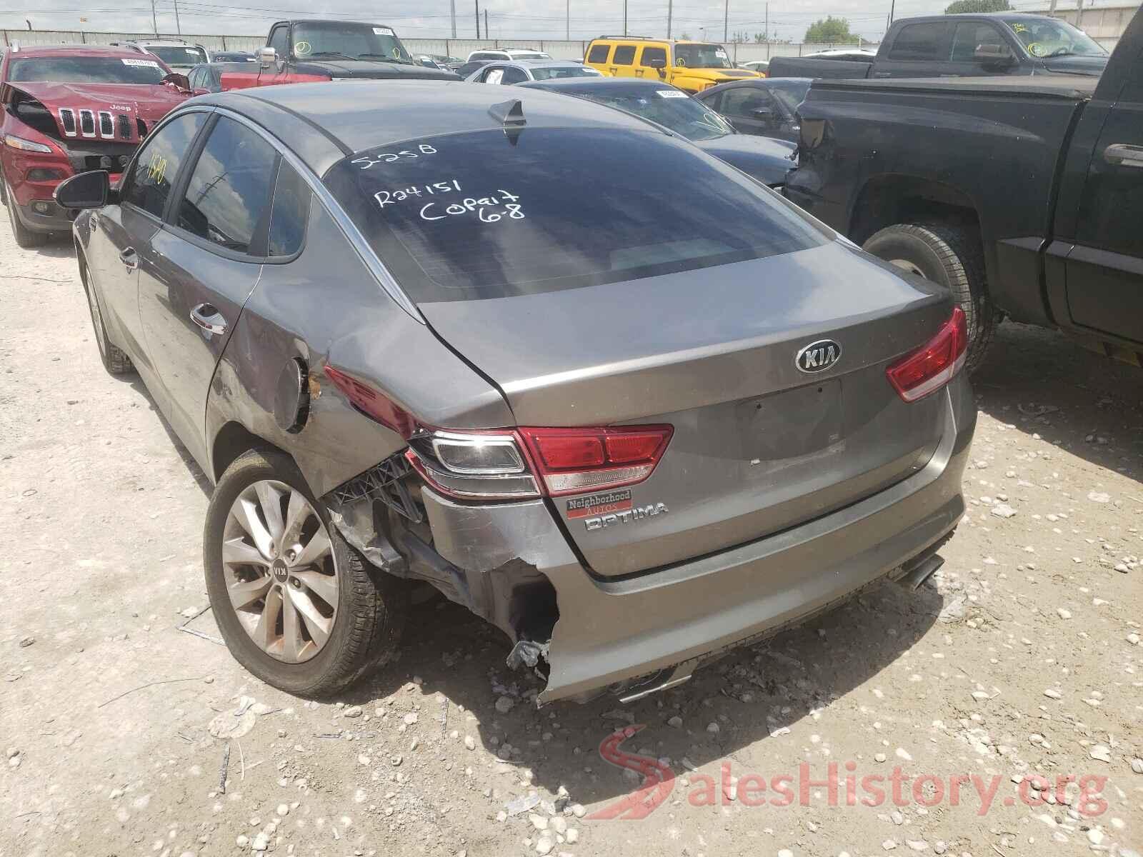 5XXGT4L3XGG008456 2016 KIA OPTIMA