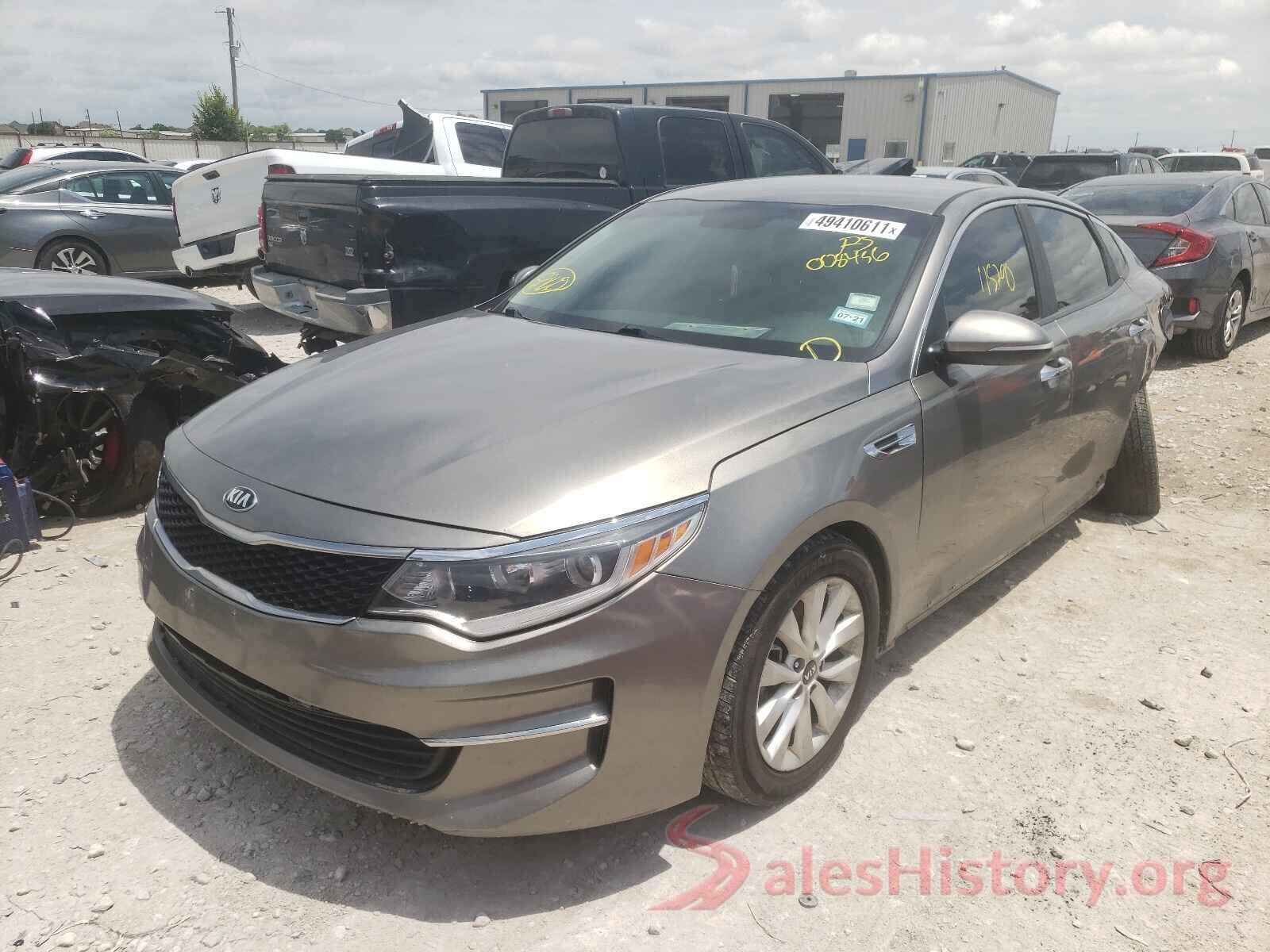 5XXGT4L3XGG008456 2016 KIA OPTIMA