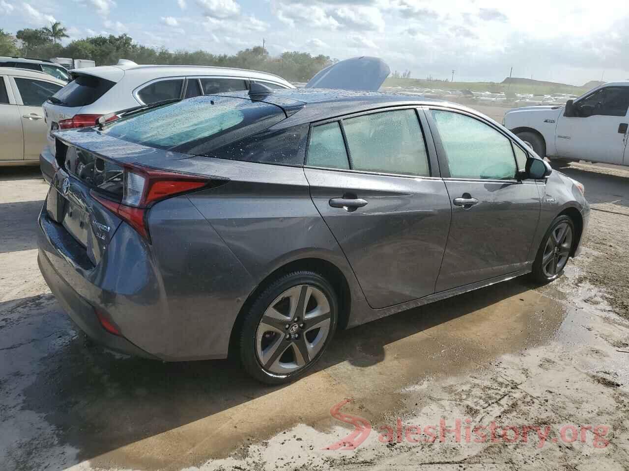 JTDKARFU1K3089468 2019 TOYOTA PRIUS