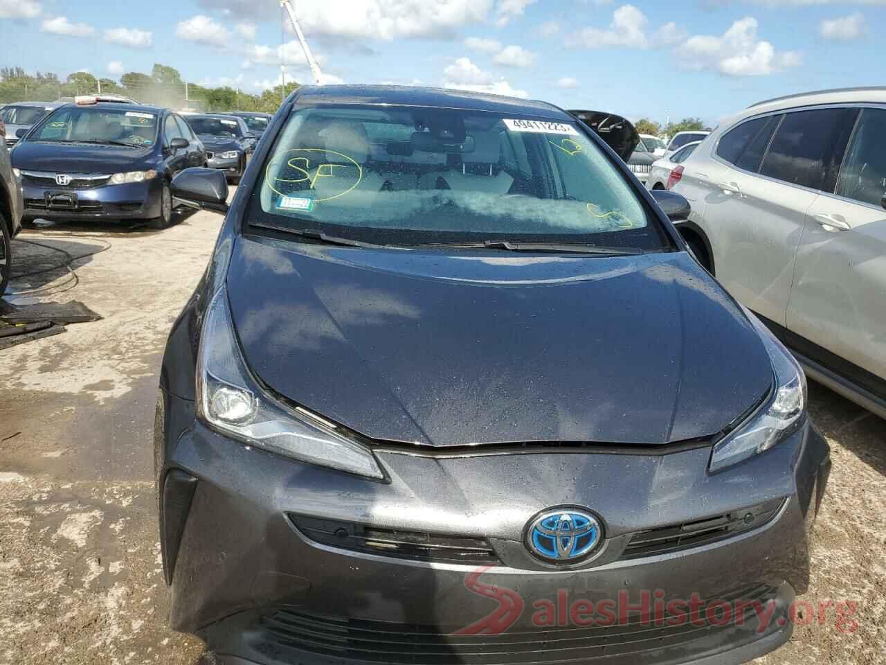 JTDKARFU1K3089468 2019 TOYOTA PRIUS