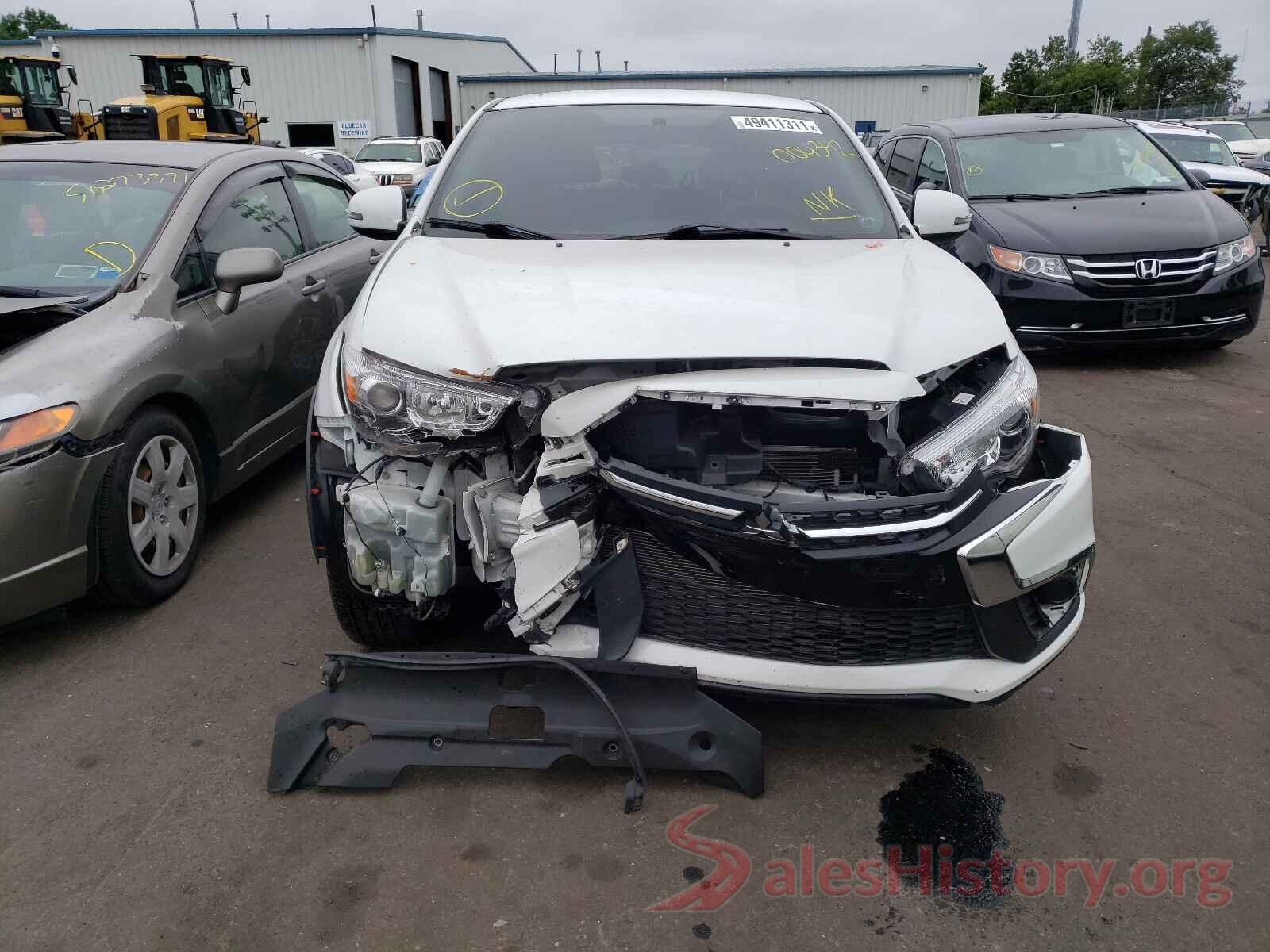 JA4AP3AU5KU004392 2019 MITSUBISHI OUTLANDER