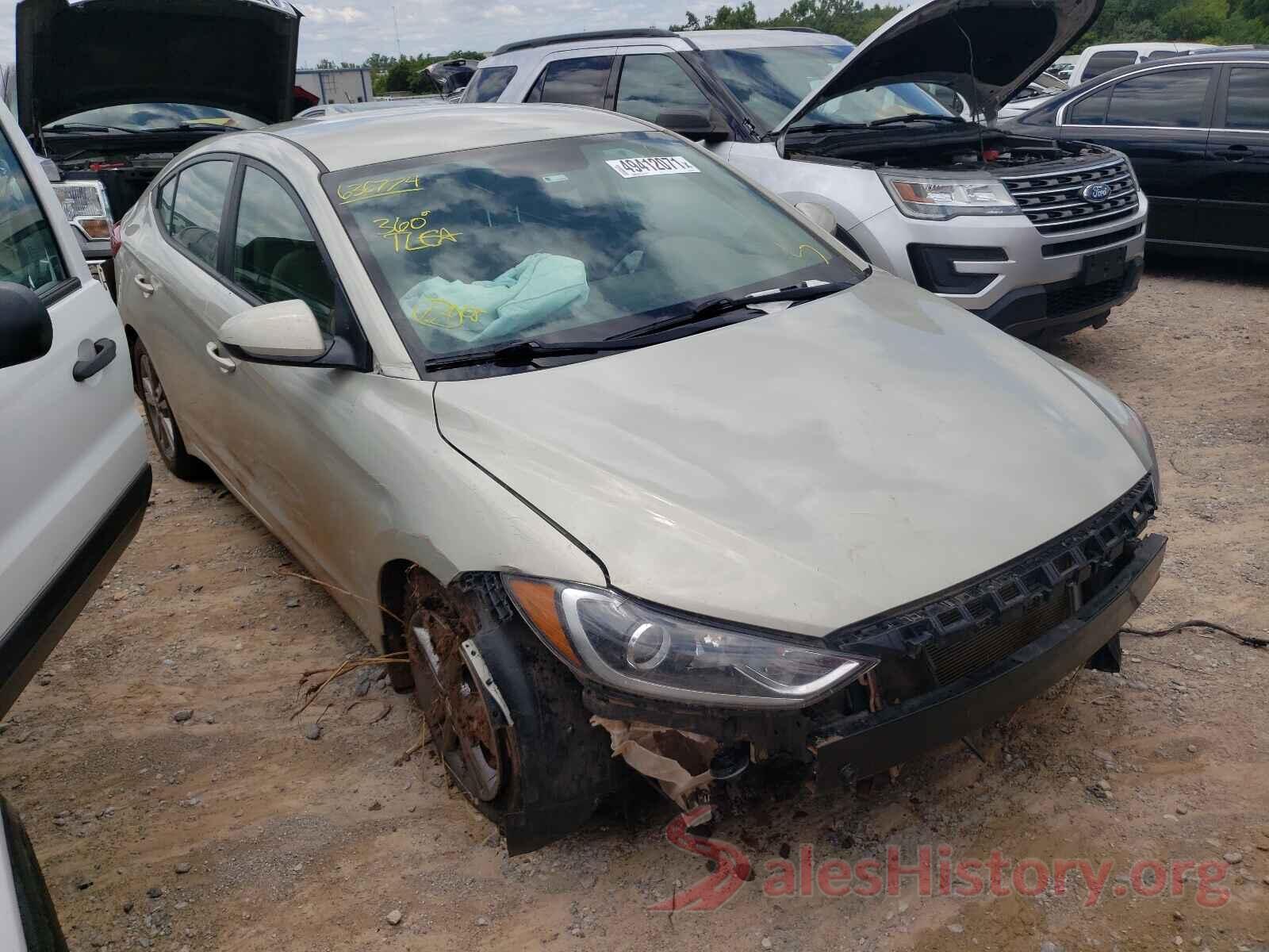 KMHD84LF3JU636774 2018 HYUNDAI ELANTRA