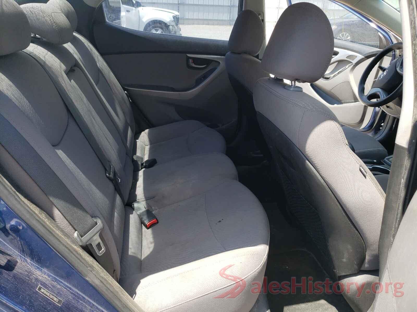 5NPDH4AE1GH718651 2016 HYUNDAI ELANTRA