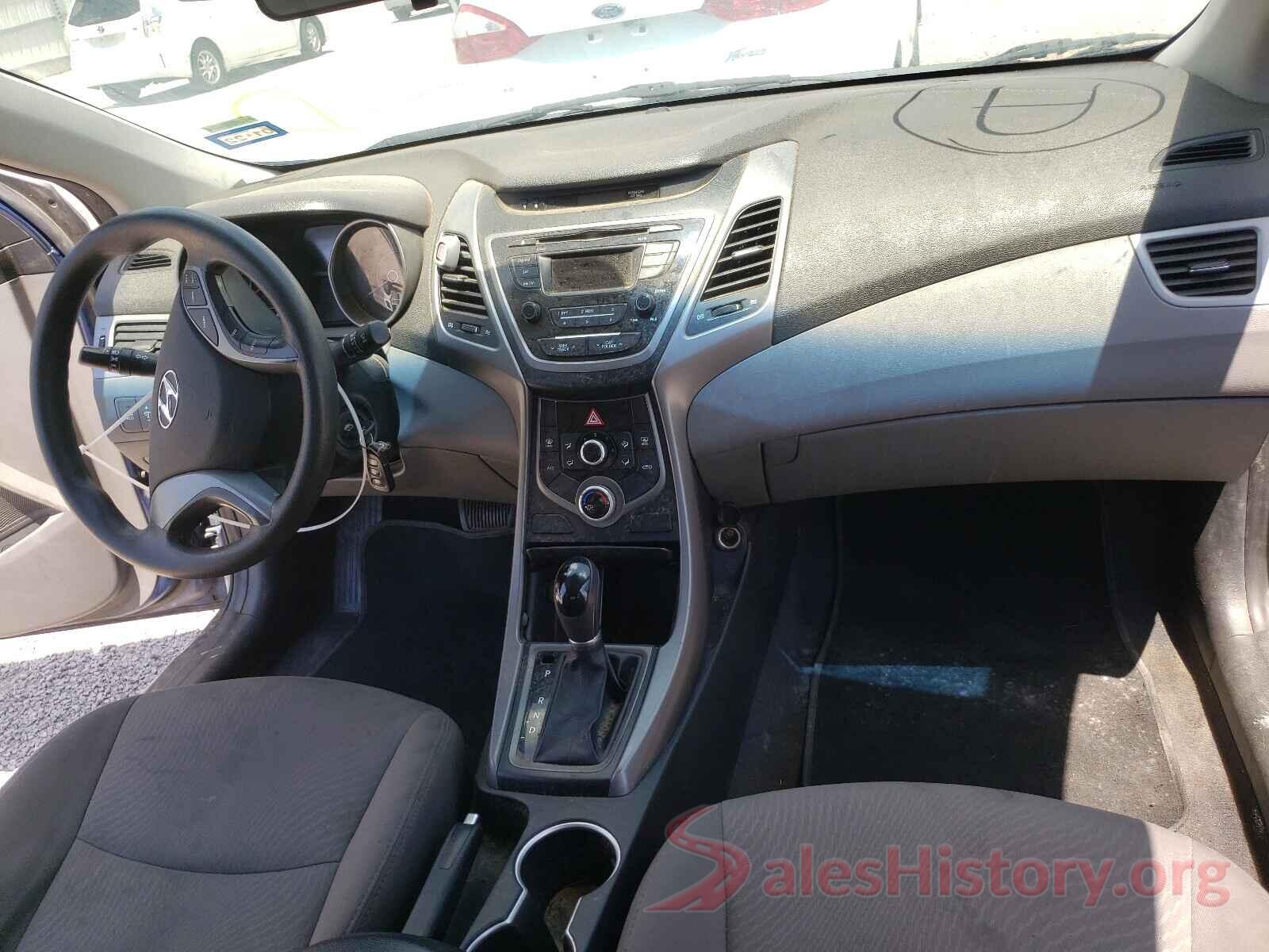 5NPDH4AE1GH718651 2016 HYUNDAI ELANTRA