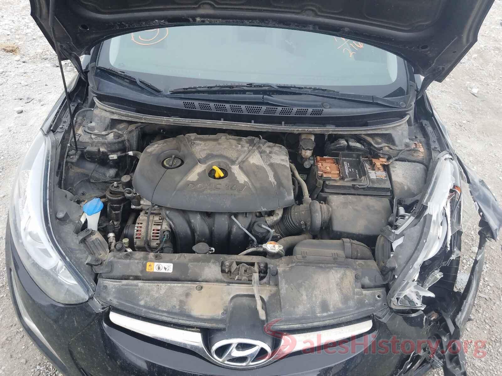 5NPDH4AE0GH672164 2016 HYUNDAI ELANTRA