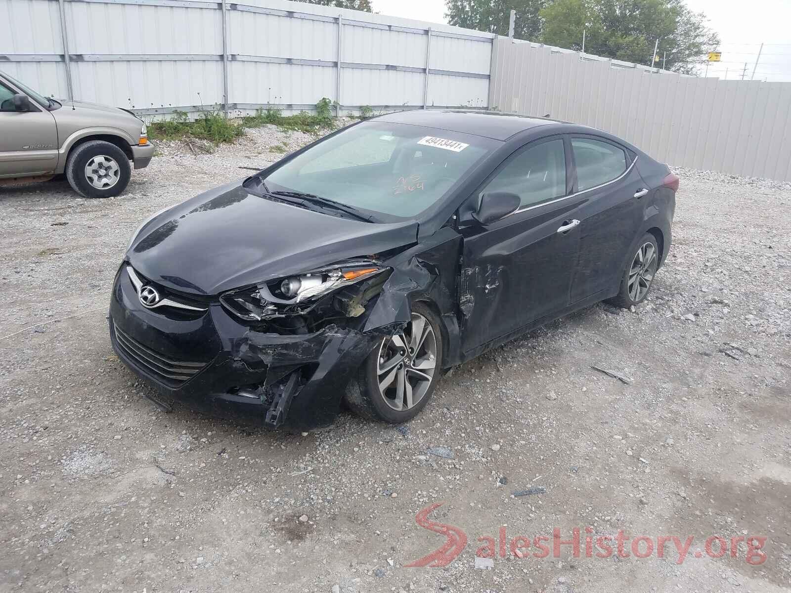 5NPDH4AE0GH672164 2016 HYUNDAI ELANTRA