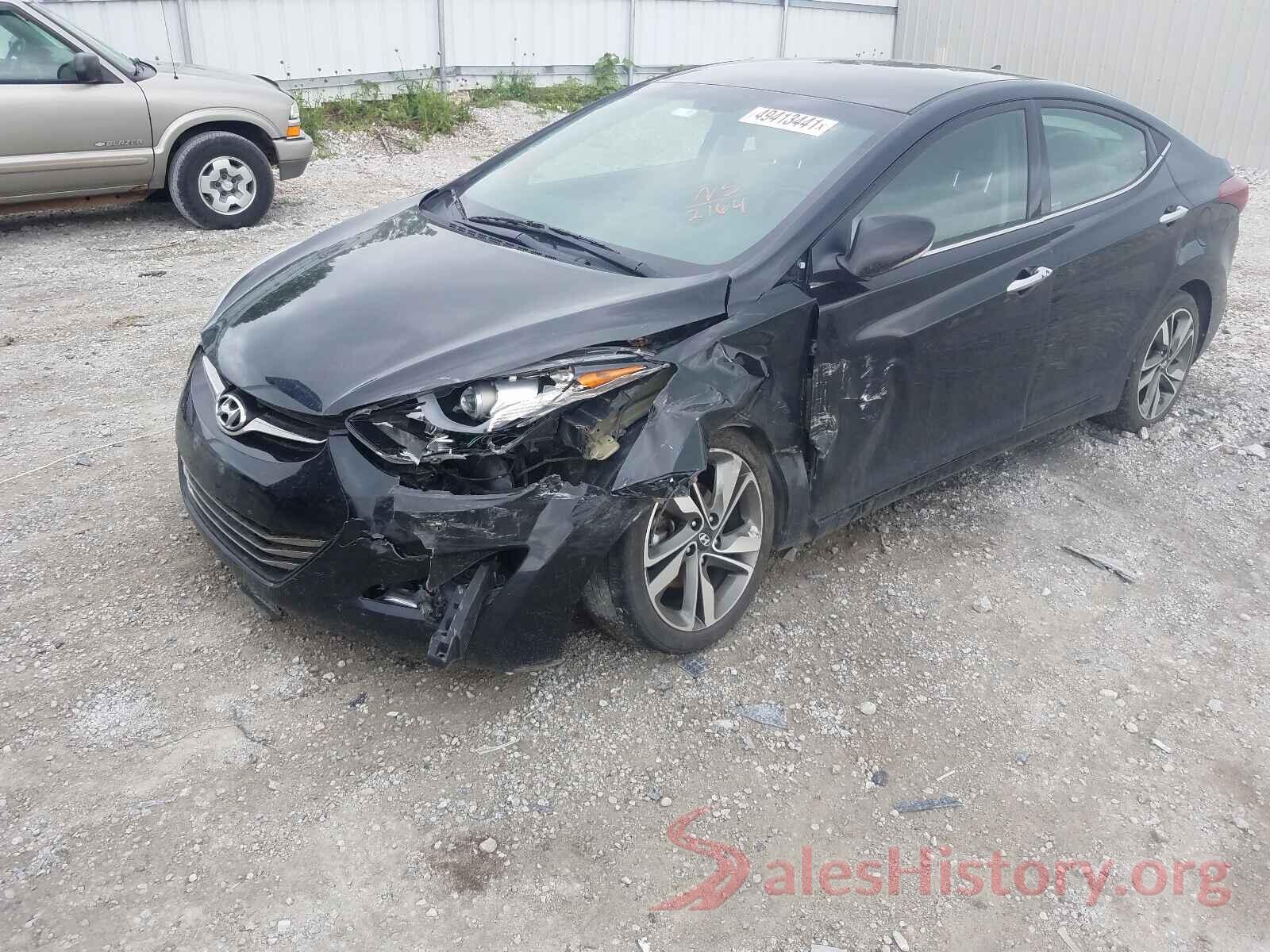 5NPDH4AE0GH672164 2016 HYUNDAI ELANTRA