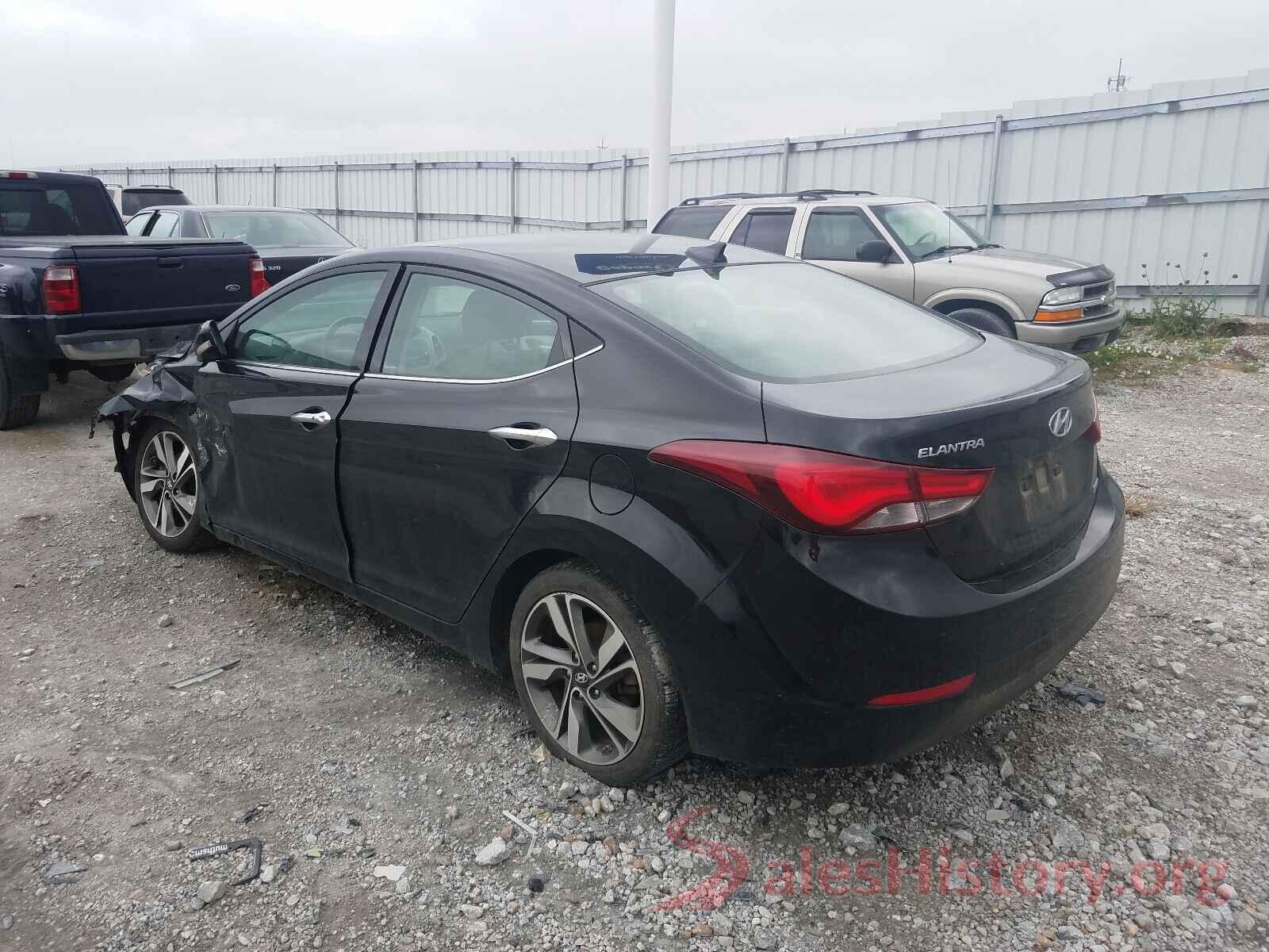 5NPDH4AE0GH672164 2016 HYUNDAI ELANTRA