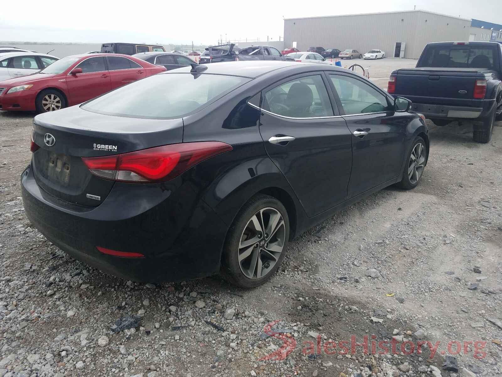 5NPDH4AE0GH672164 2016 HYUNDAI ELANTRA