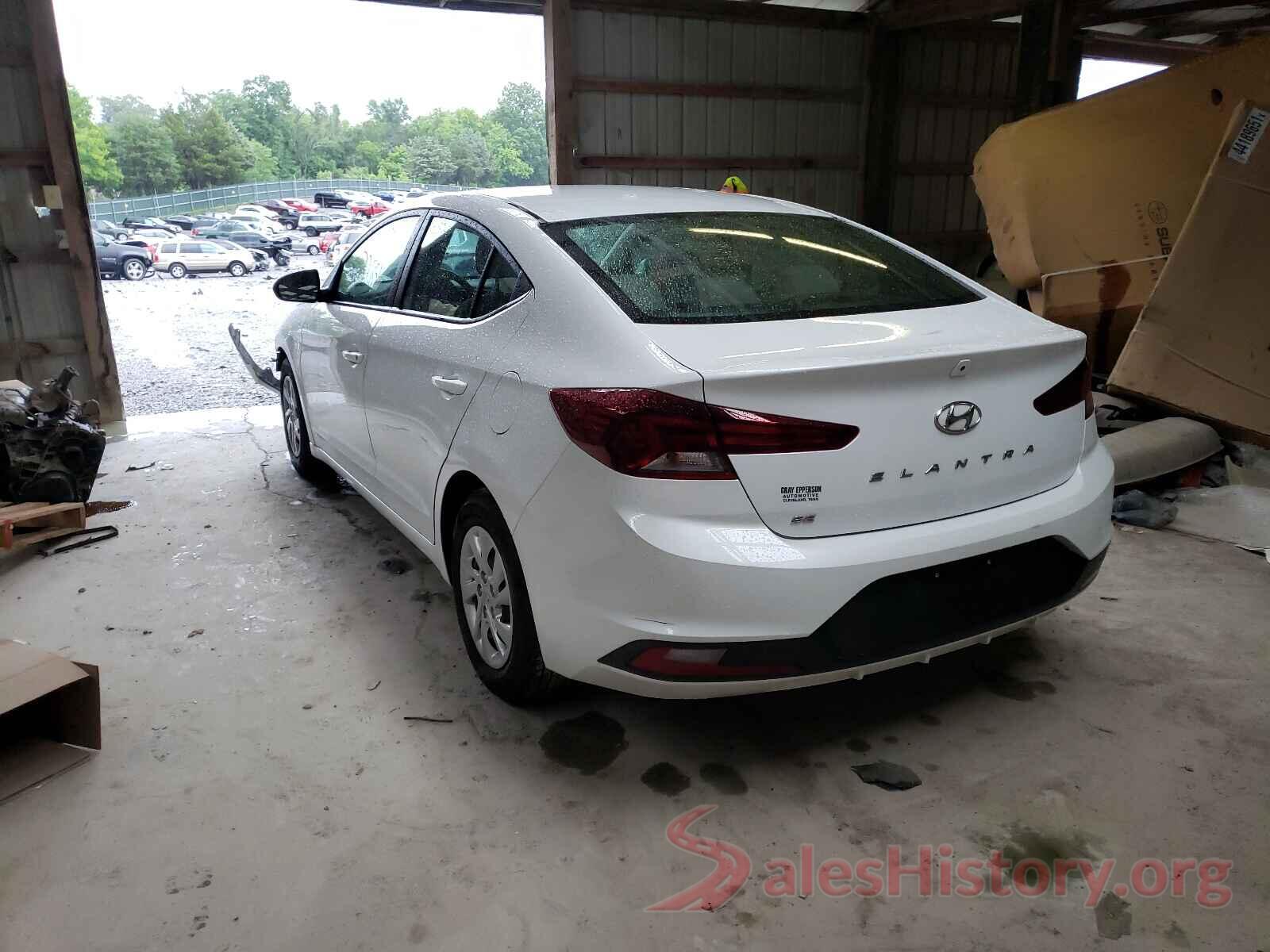 5NPD74LF7KH496313 2019 HYUNDAI ELANTRA