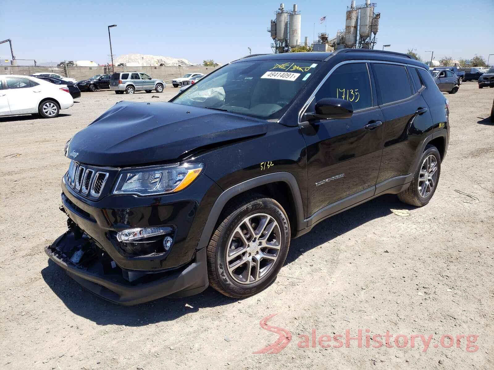 3C4NJCBB2KT726094 2019 JEEP COMPASS