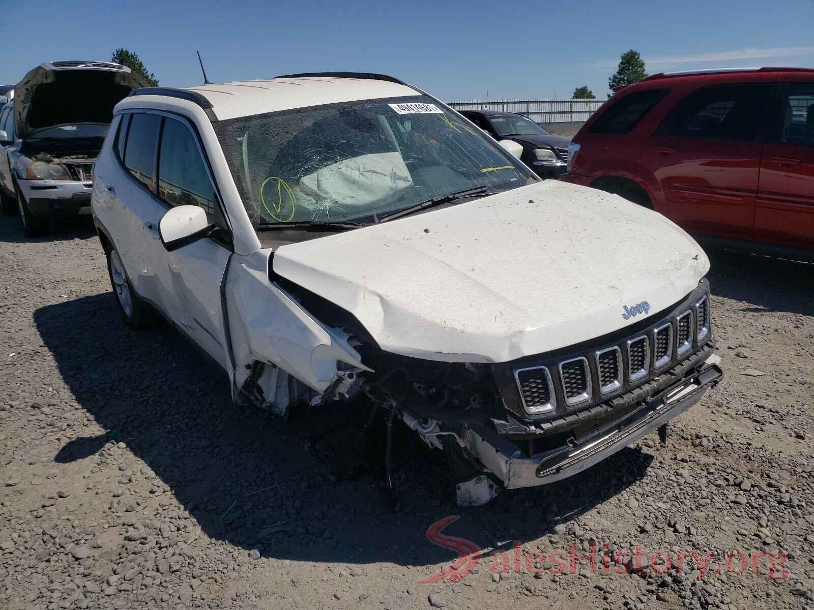 3C4NJDBBXLT145465 2020 JEEP COMPASS