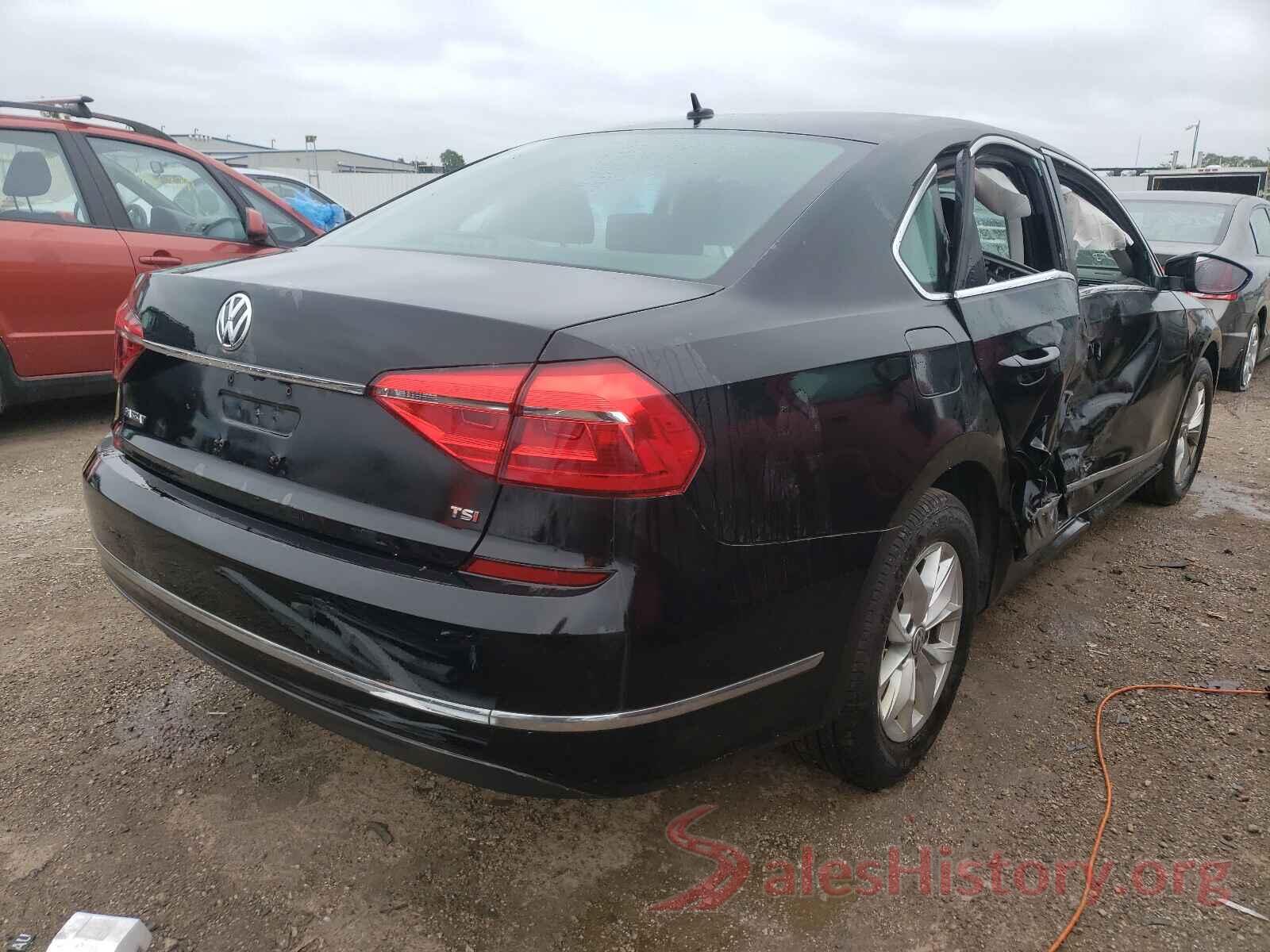 1VWAT7A39GC059387 2016 VOLKSWAGEN PASSAT