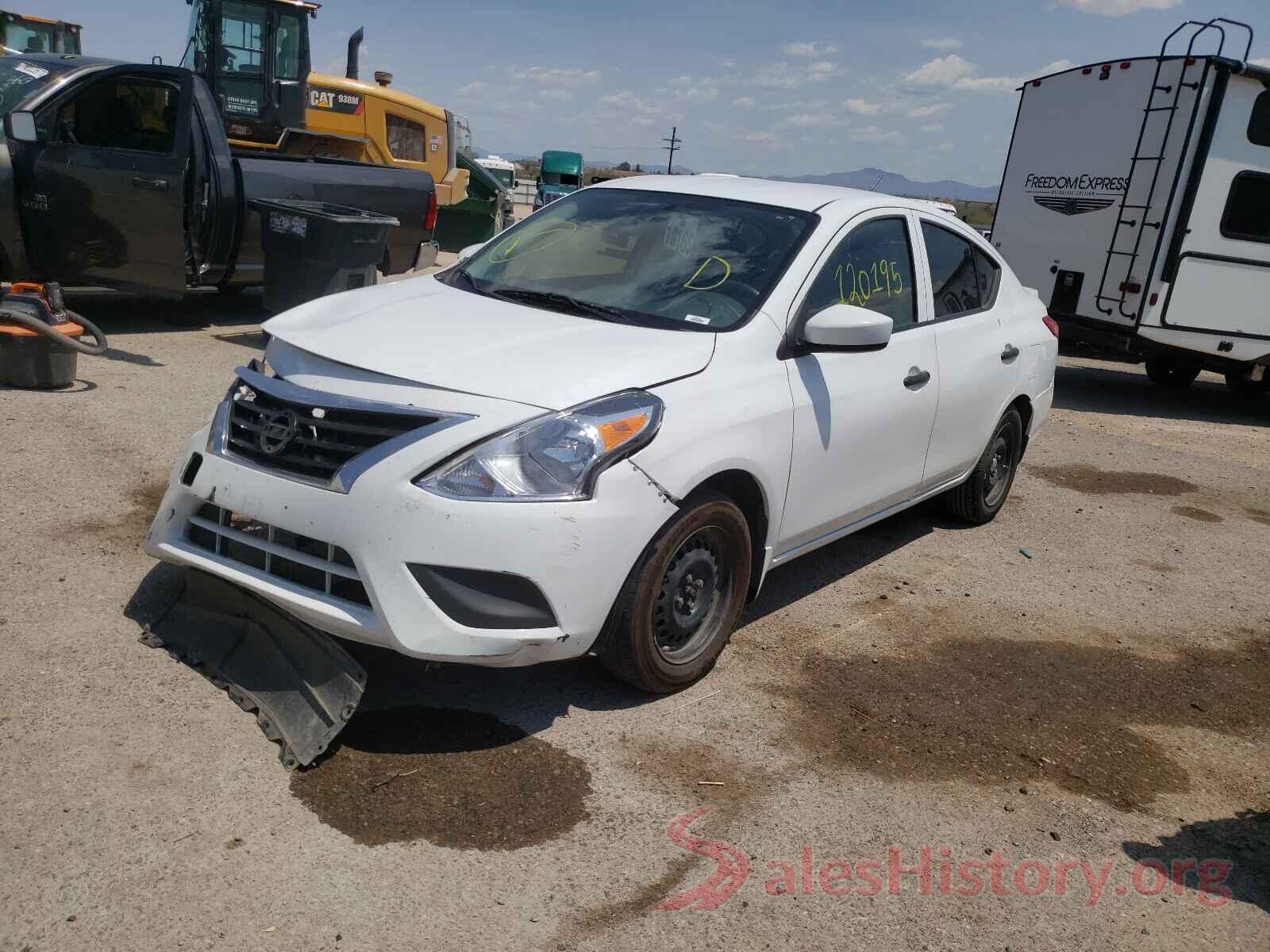 3N1CN7APXGL862841 2016 NISSAN VERSA