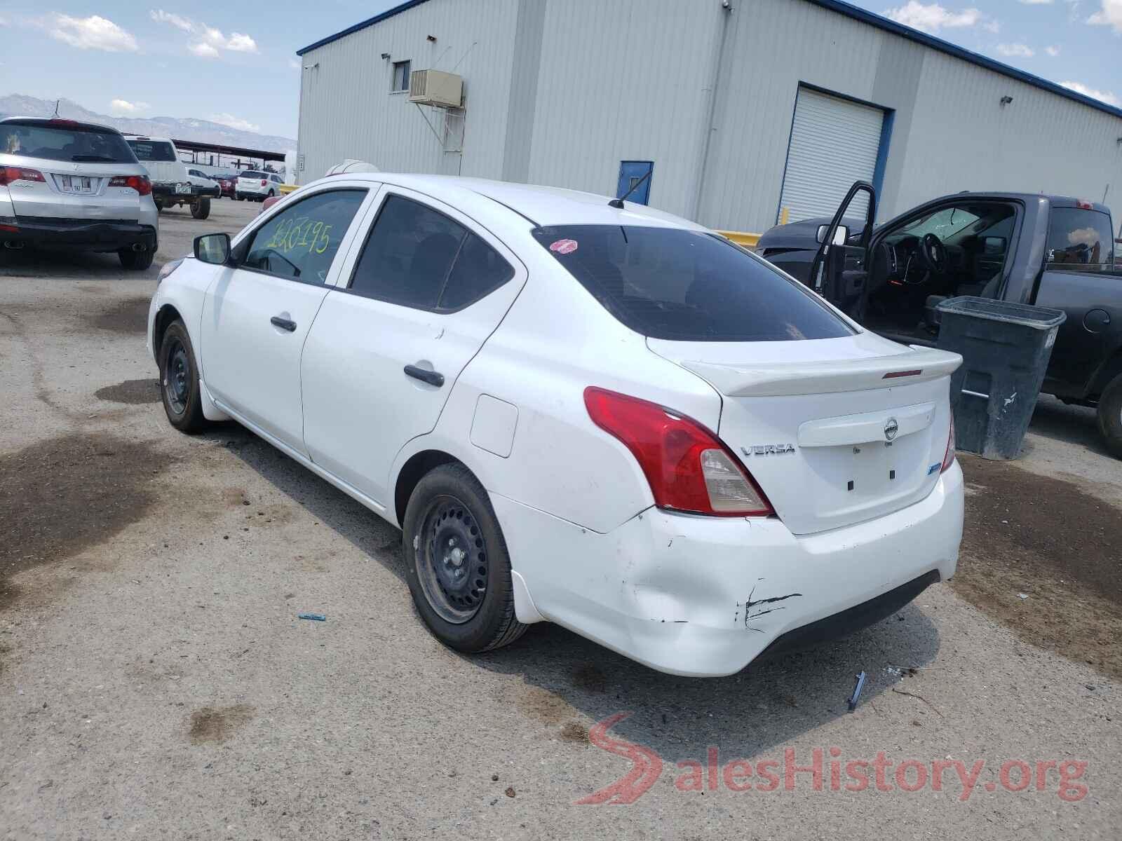 3N1CN7APXGL862841 2016 NISSAN VERSA