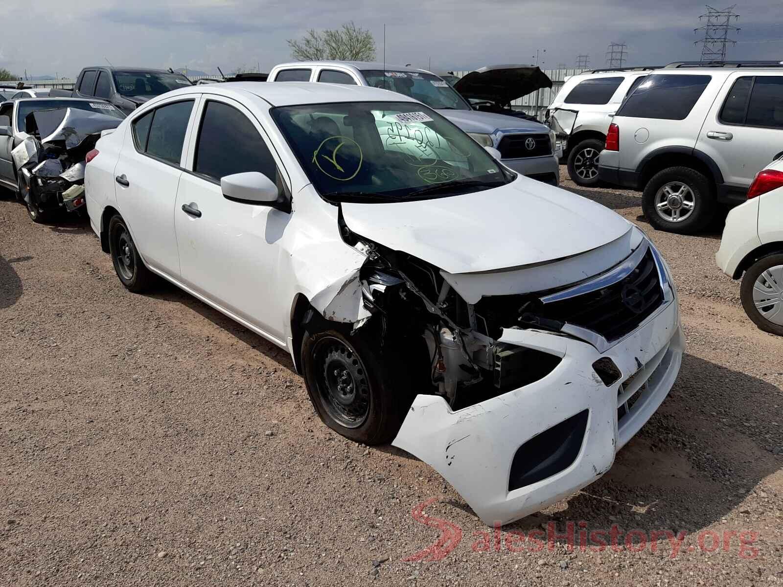 3N1CN7APXGL862841 2016 NISSAN VERSA