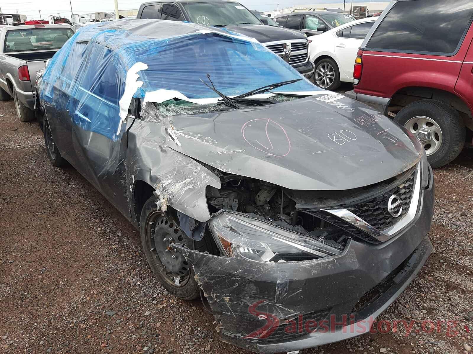 3N1AB7AP3HY283565 2017 NISSAN SENTRA