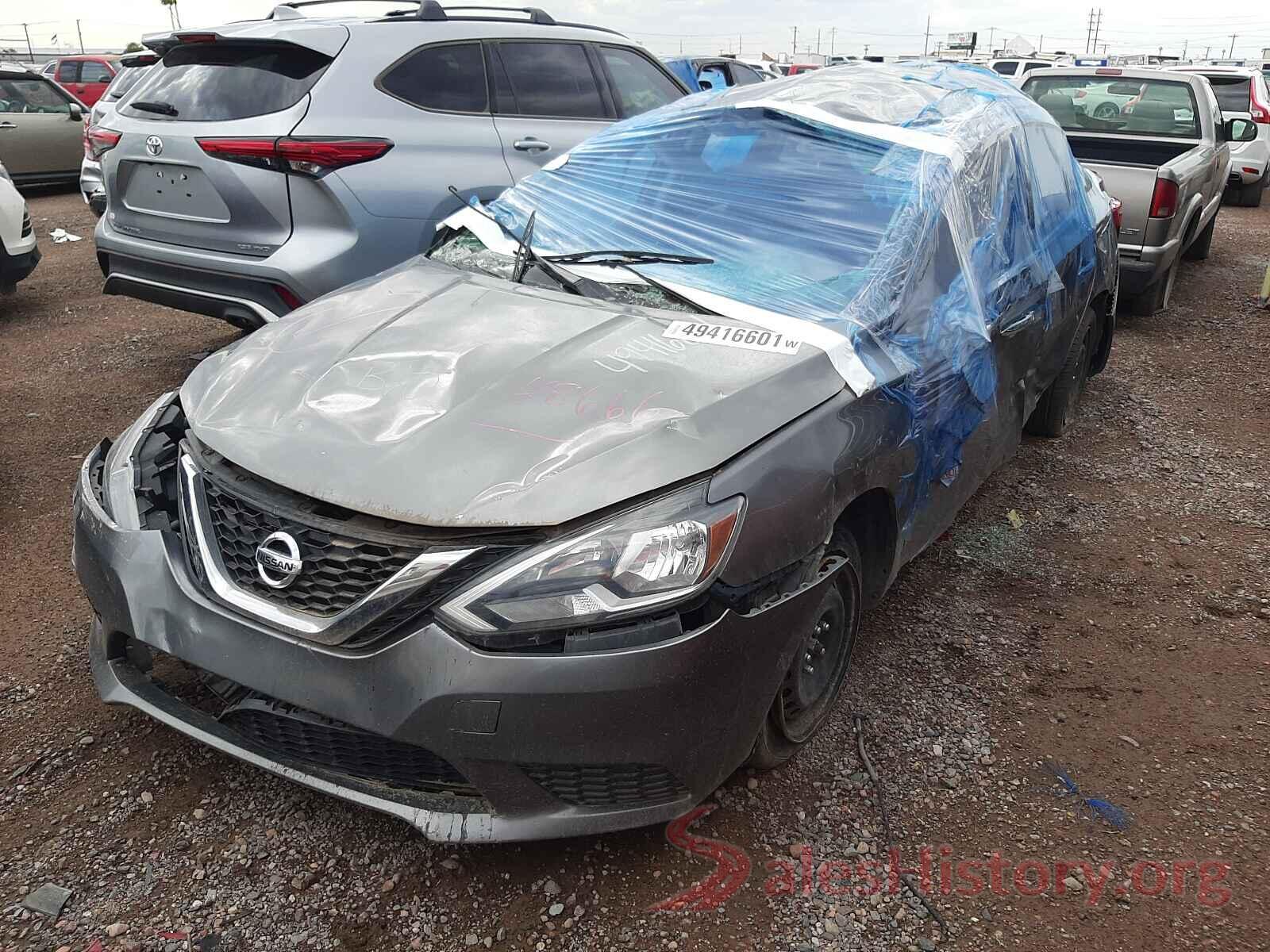 3N1AB7AP3HY283565 2017 NISSAN SENTRA