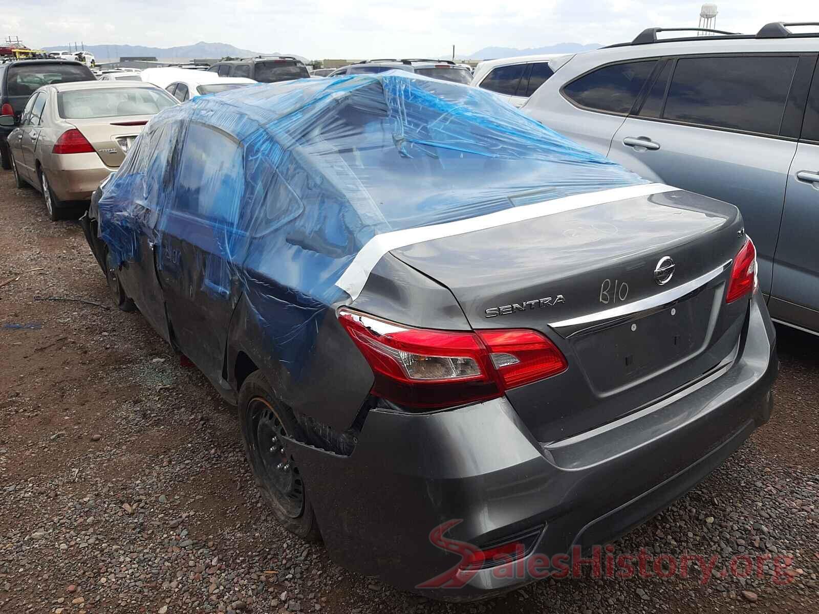 3N1AB7AP3HY283565 2017 NISSAN SENTRA