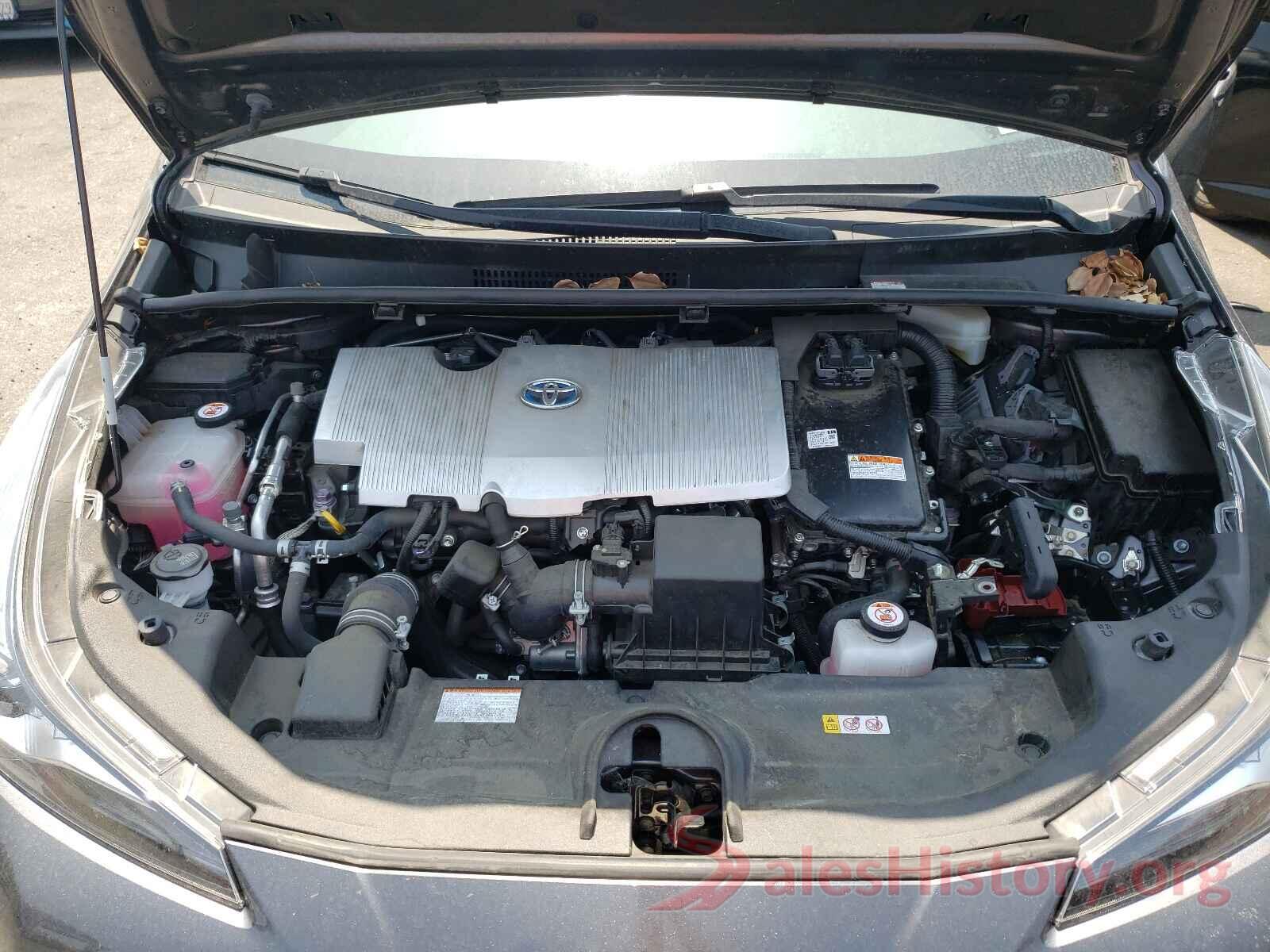 JTDKARFU2K3070184 2019 TOYOTA PRIUS