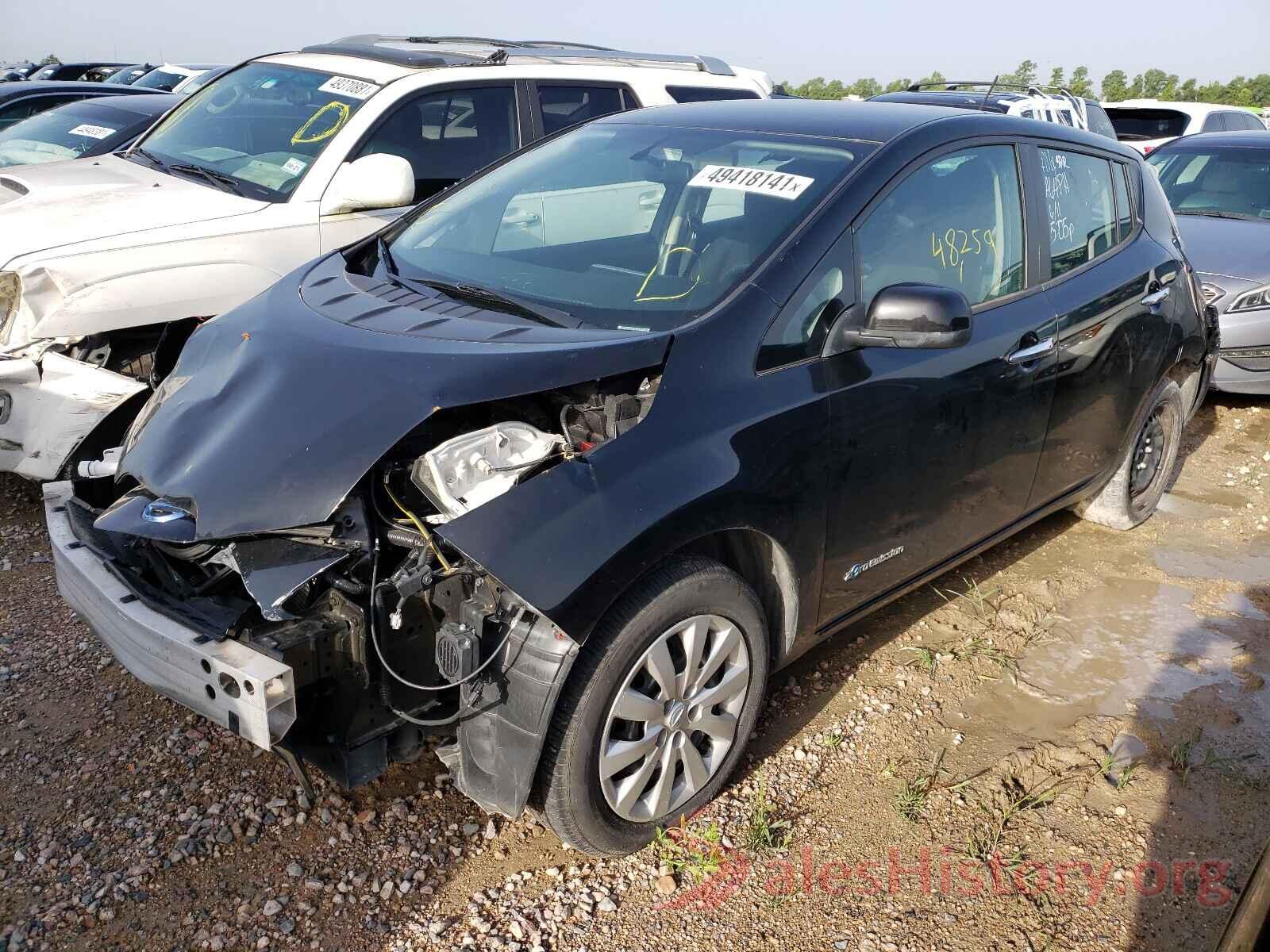 1N4AZ0CP8FC316844 2015 NISSAN LEAF