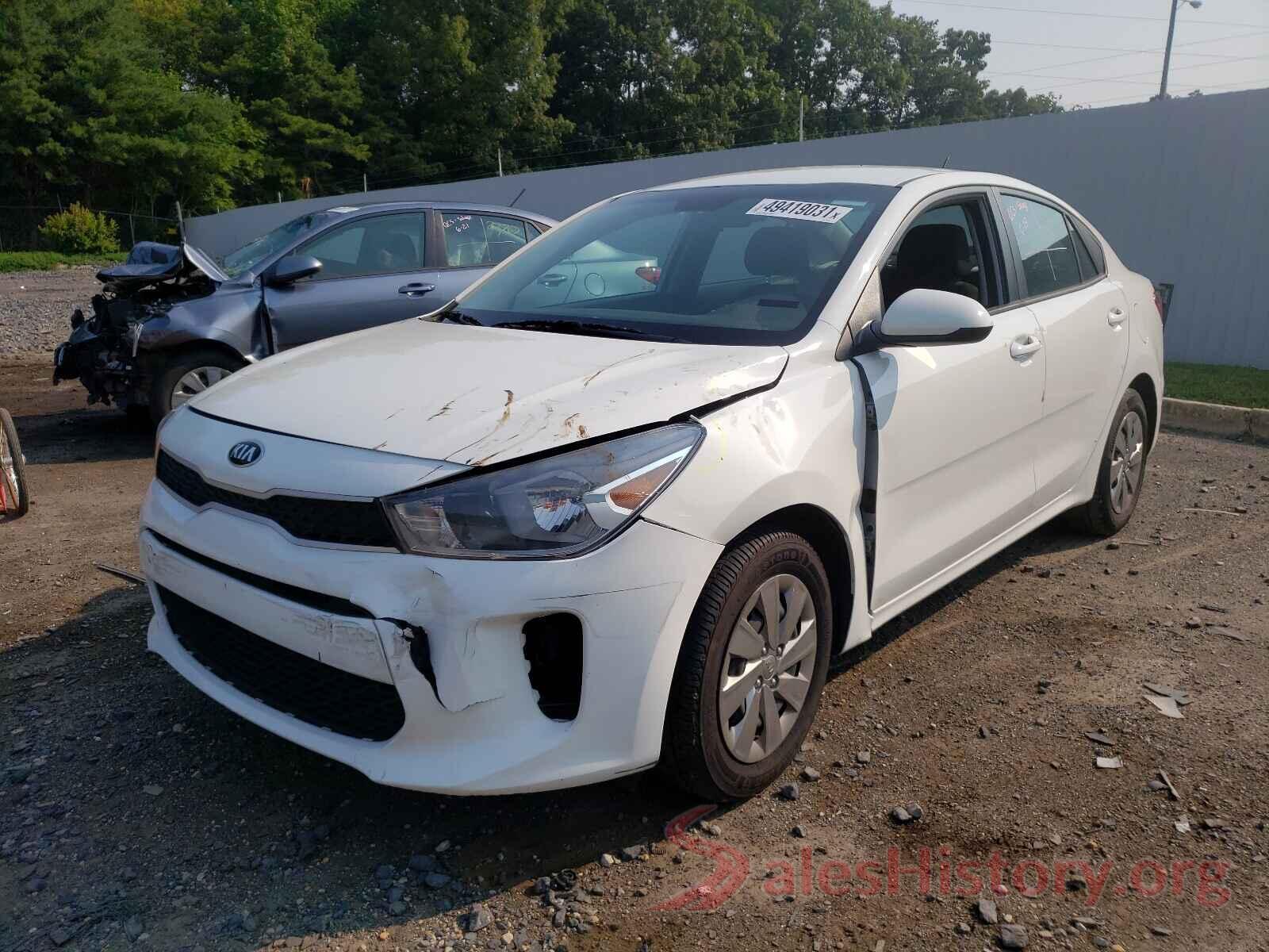 3KPA24ABXKE158801 2019 KIA RIO