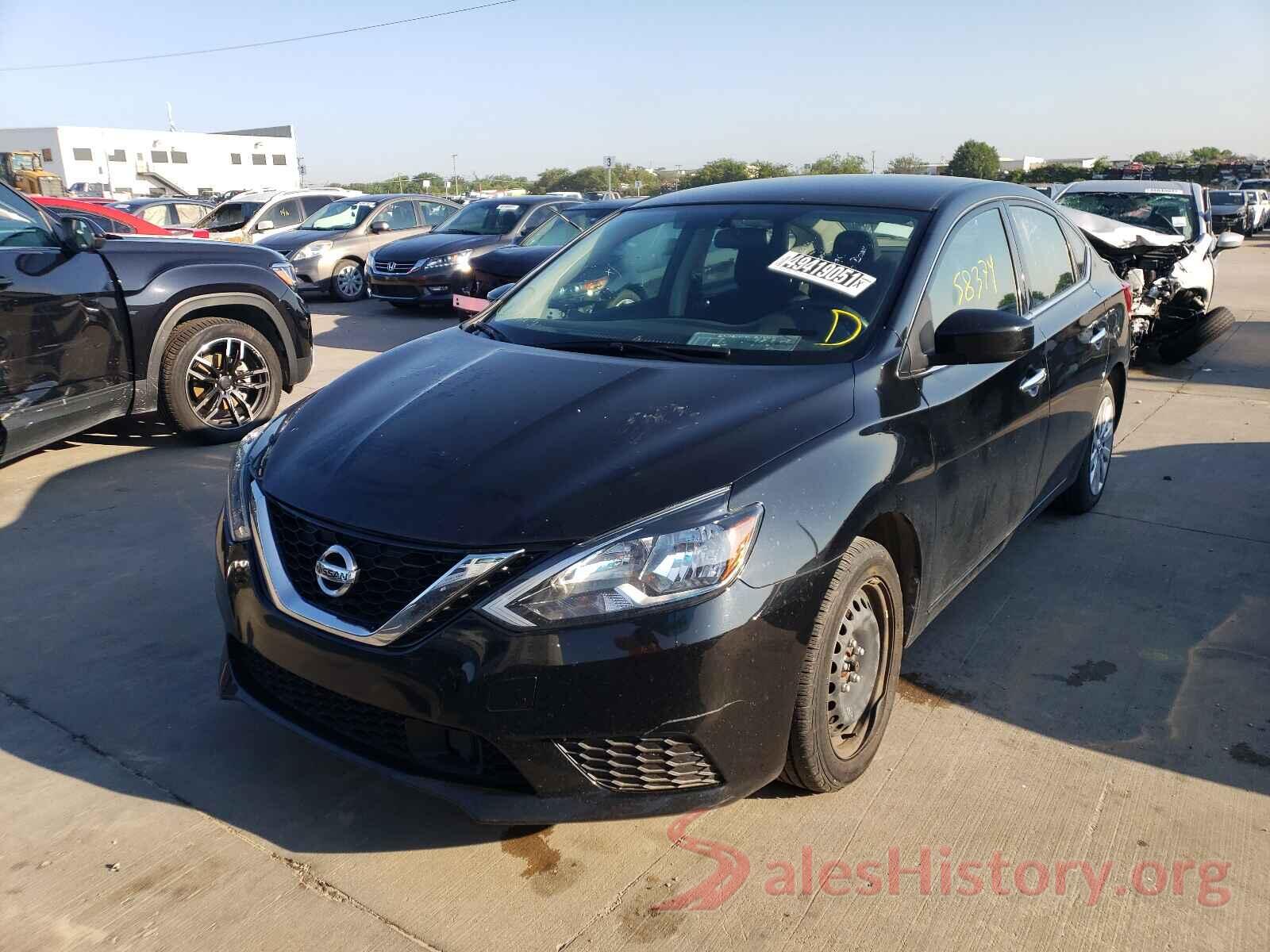 3N1AB7AP7KY314985 2019 NISSAN SENTRA