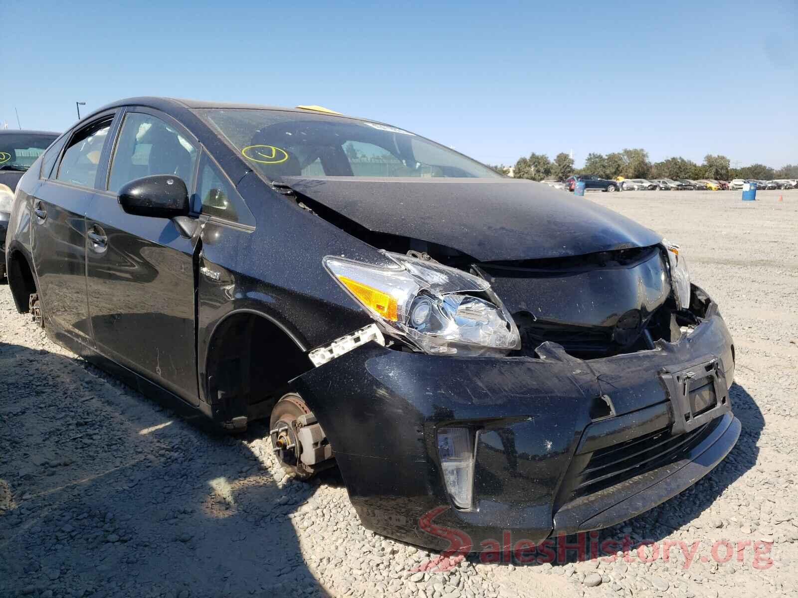 JTDKN3DU4F0462319 2015 TOYOTA PRIUS