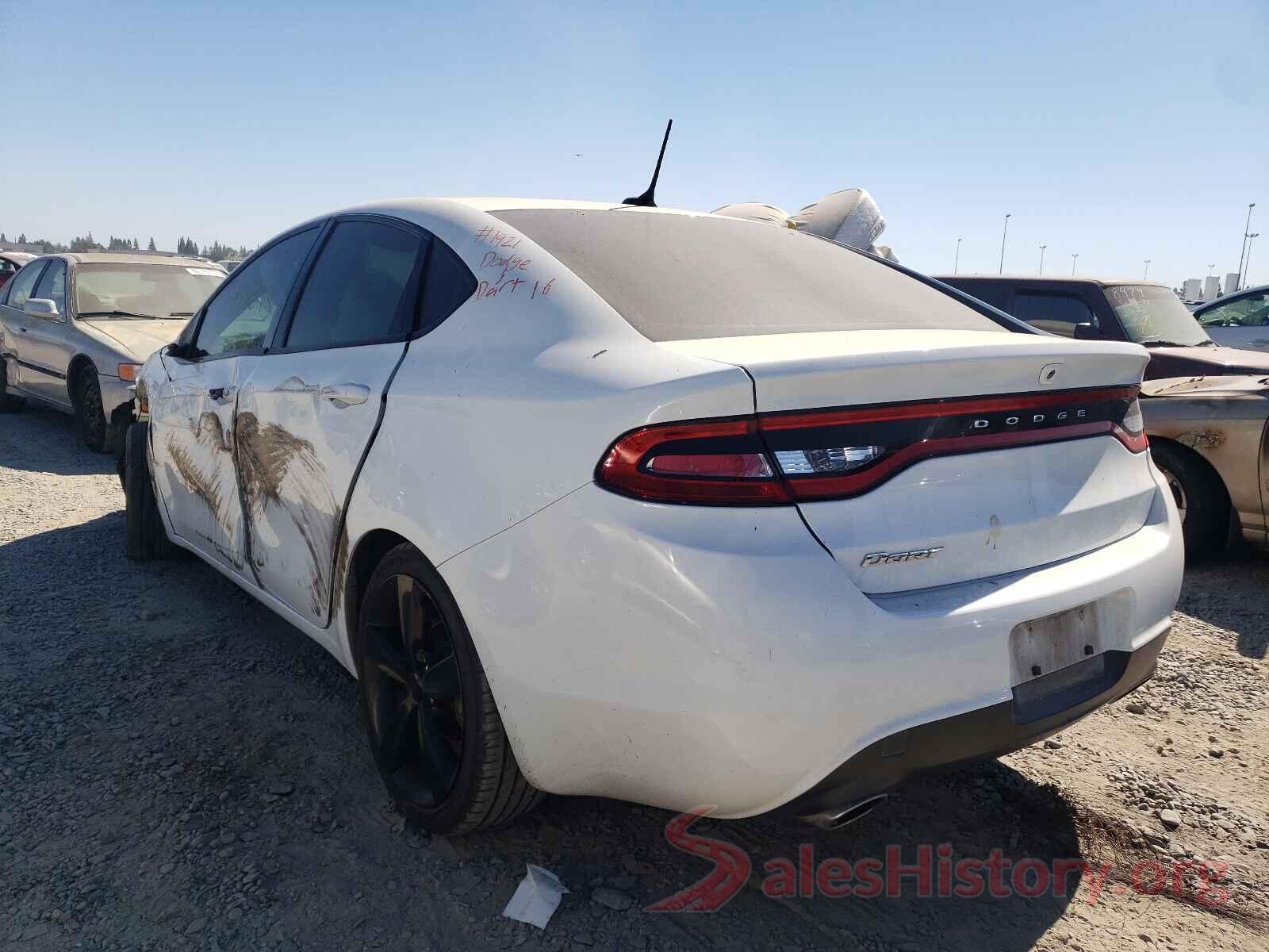 1C3CDFBB7GD531402 2016 DODGE DART