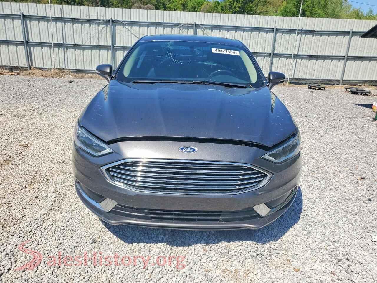 2018 FORD FUSION VIN 3FA6P0HD6JR130353, rear view