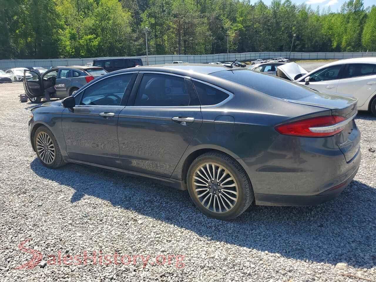2018 FORD FUSION VIN 3FA6P0HD6JR130353, front view
